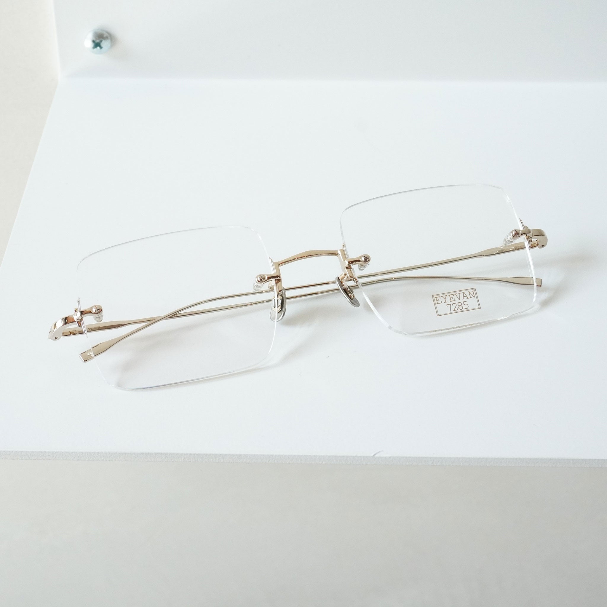 EYEVAN 7285 アイヴァン 7285 / 1196-2 / 902 - WHITE GOLD / メガネ