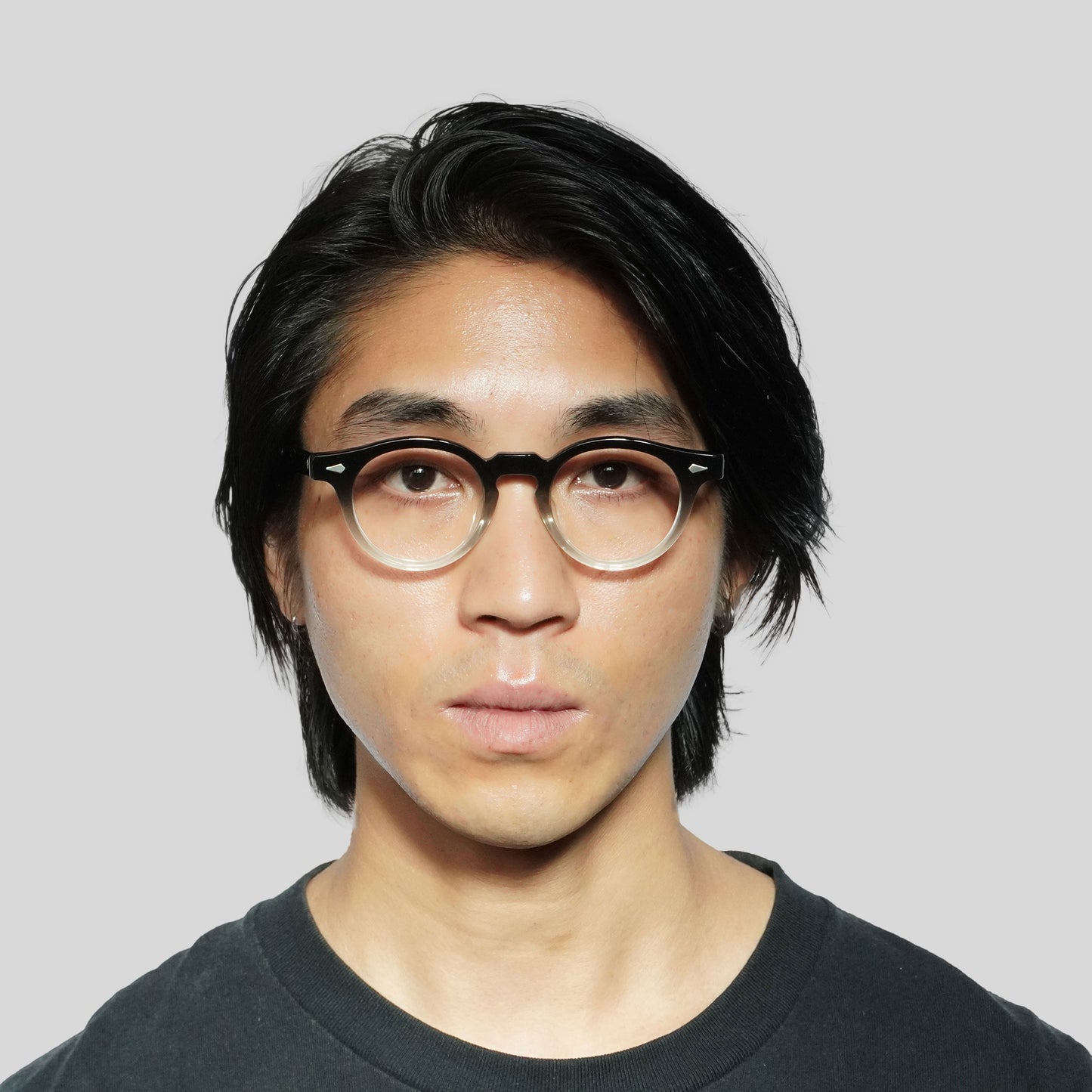 HAROLD 45 (Black Clear Fade)
