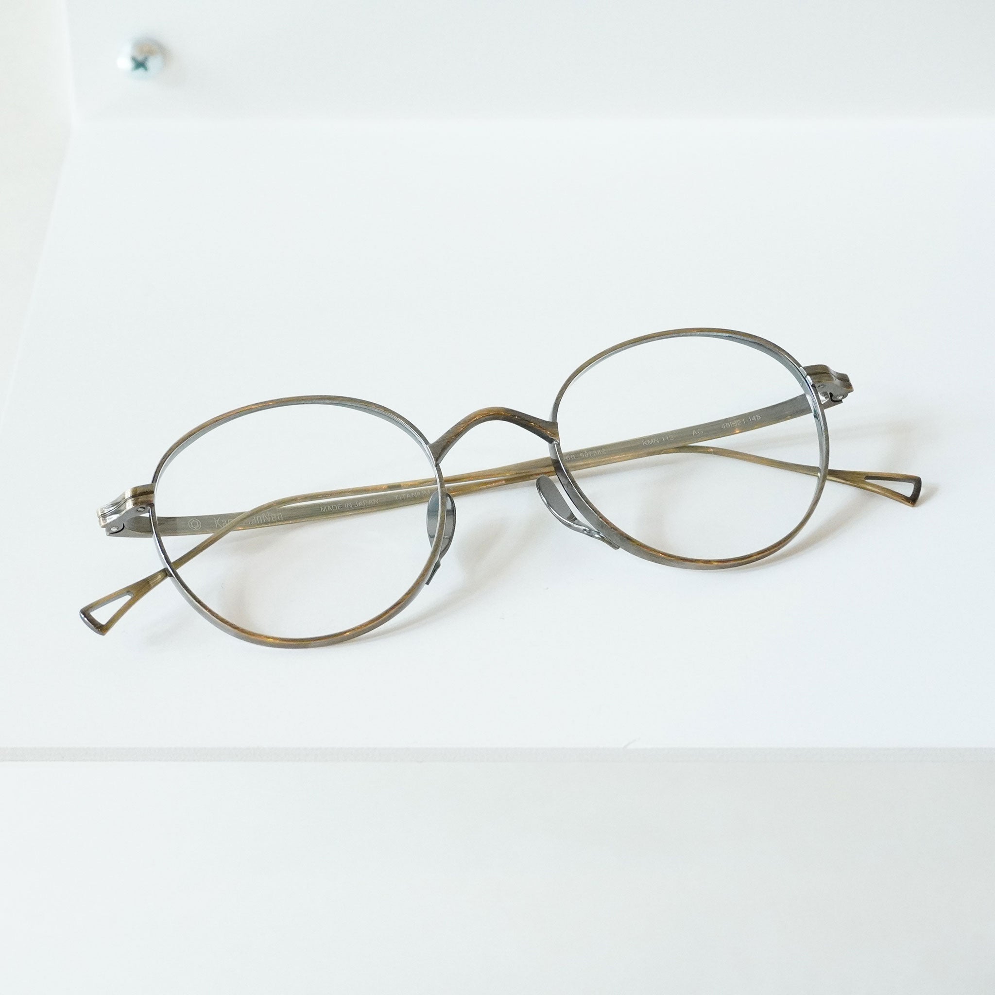 KameManNen カメマンネン / KMN 113 48 / AG / メガネ – KRANC OPTICAL
