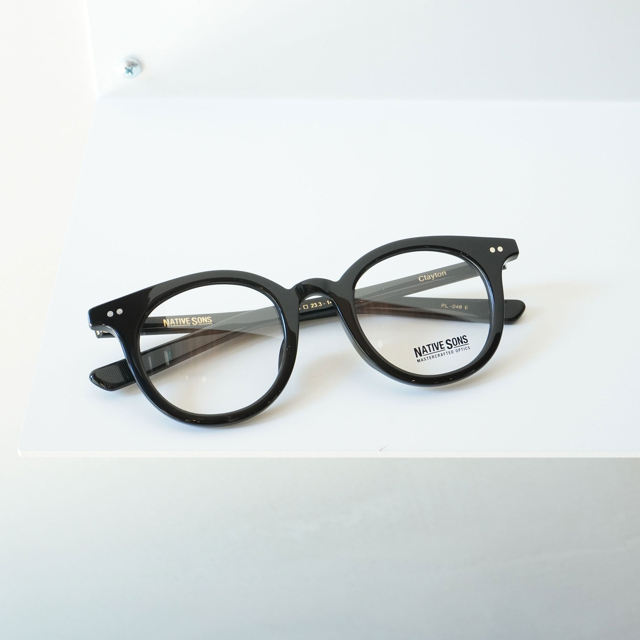 NATIVESONS / CLAYTON 47 / Black / Glasses – KRANC OPTICAL