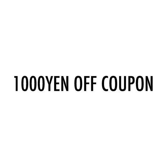 【2nd anniversary】オンラインショップ限定1000円OFFクーポン発行