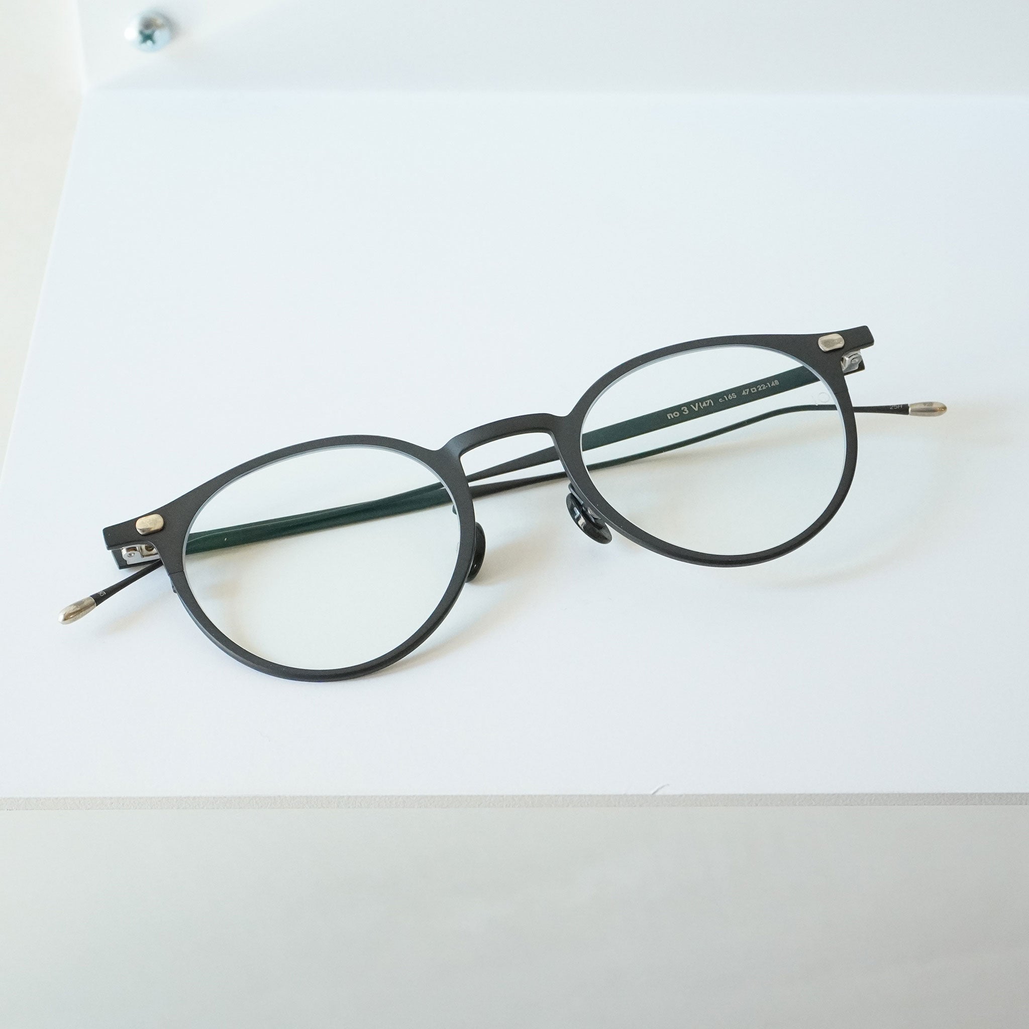 10 eyevan テン アイヴァン / NO.3 Ⅴ / 16S - IP MATTE BLACK