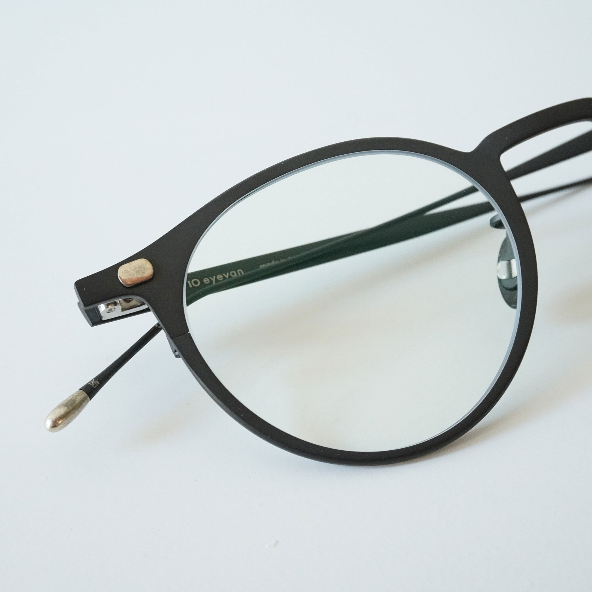 EYEVAN のメガネ 10 eyevan テン アイヴァン / NO.3 Ⅴ / 16S - IP MATTE BLACK