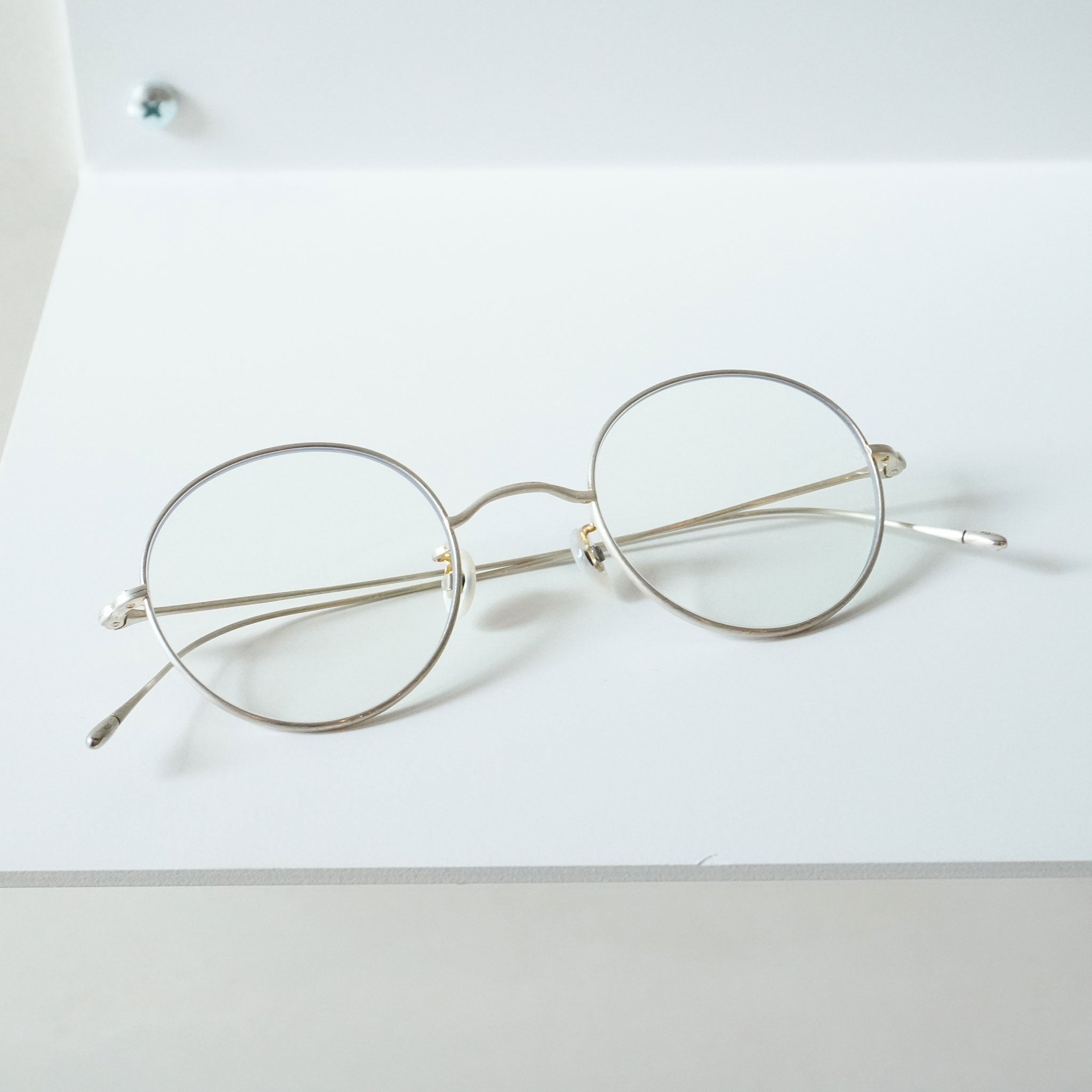 10 eyevan テン アイヴァン / NO.5 A / 22S - SILVER SHIRRING