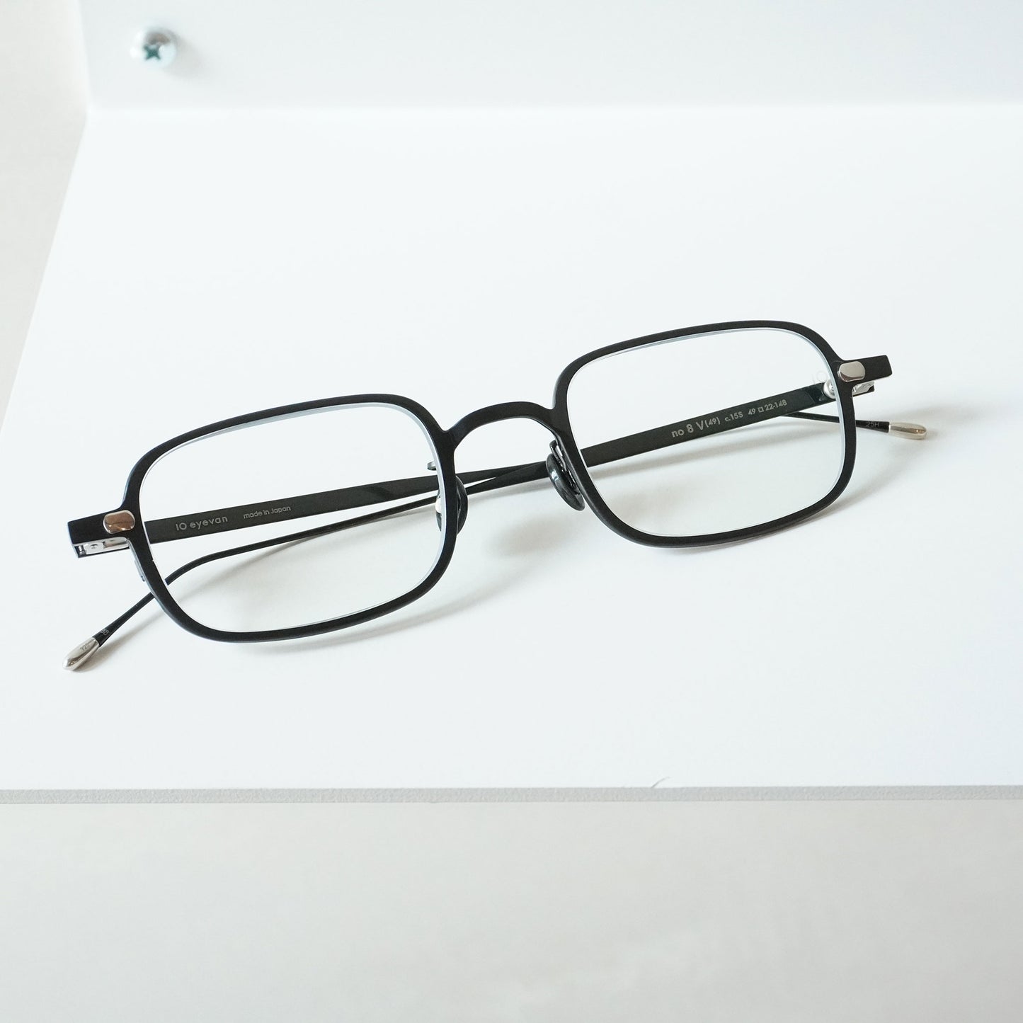 NO.8 V (15S - SHIRRING BLACK)