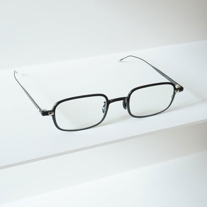 NO.8 V (15S - SHIRRING BLACK)
