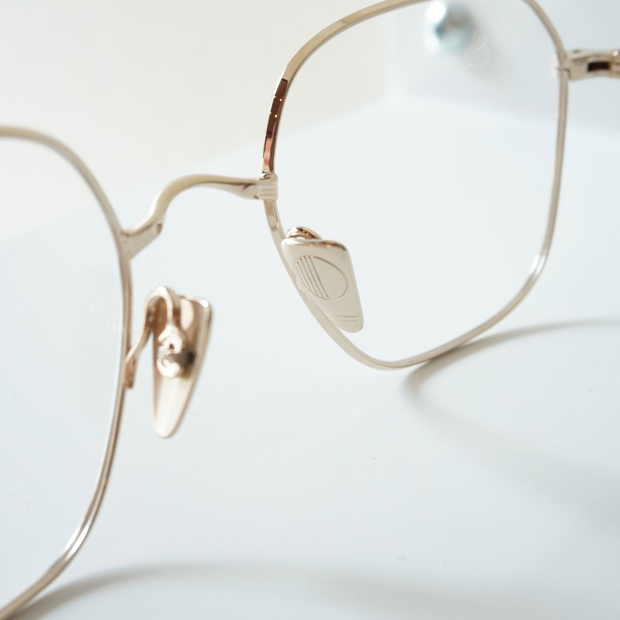 【AHLEM】jourdain アーレム AHLEM Jourdain 伊達眼鏡 ダテメガネ シャンパンゴールド