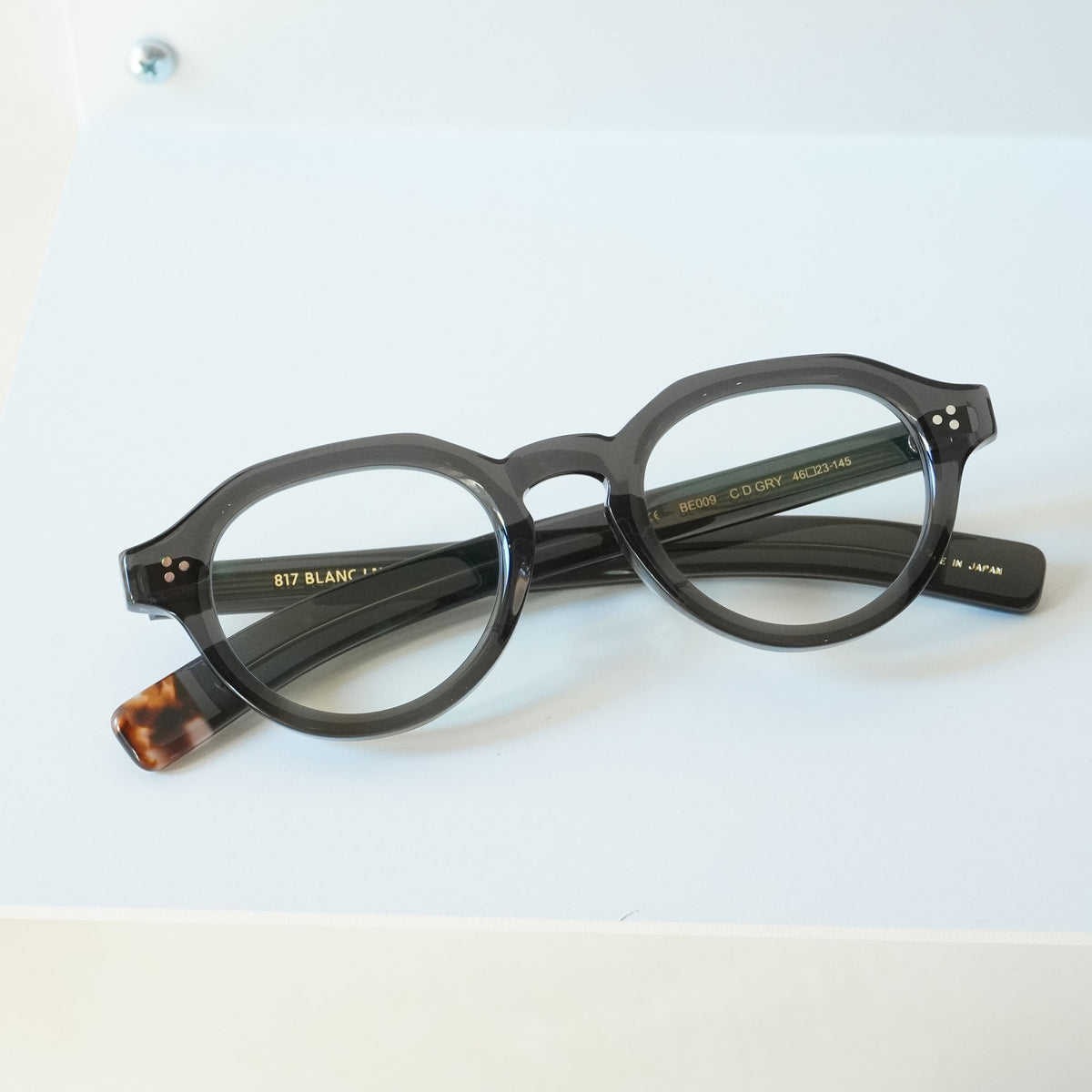 BLANC.. ブラン / BE009 / CLEAR DARK GREY / メガネ – KRANC OPTICAL