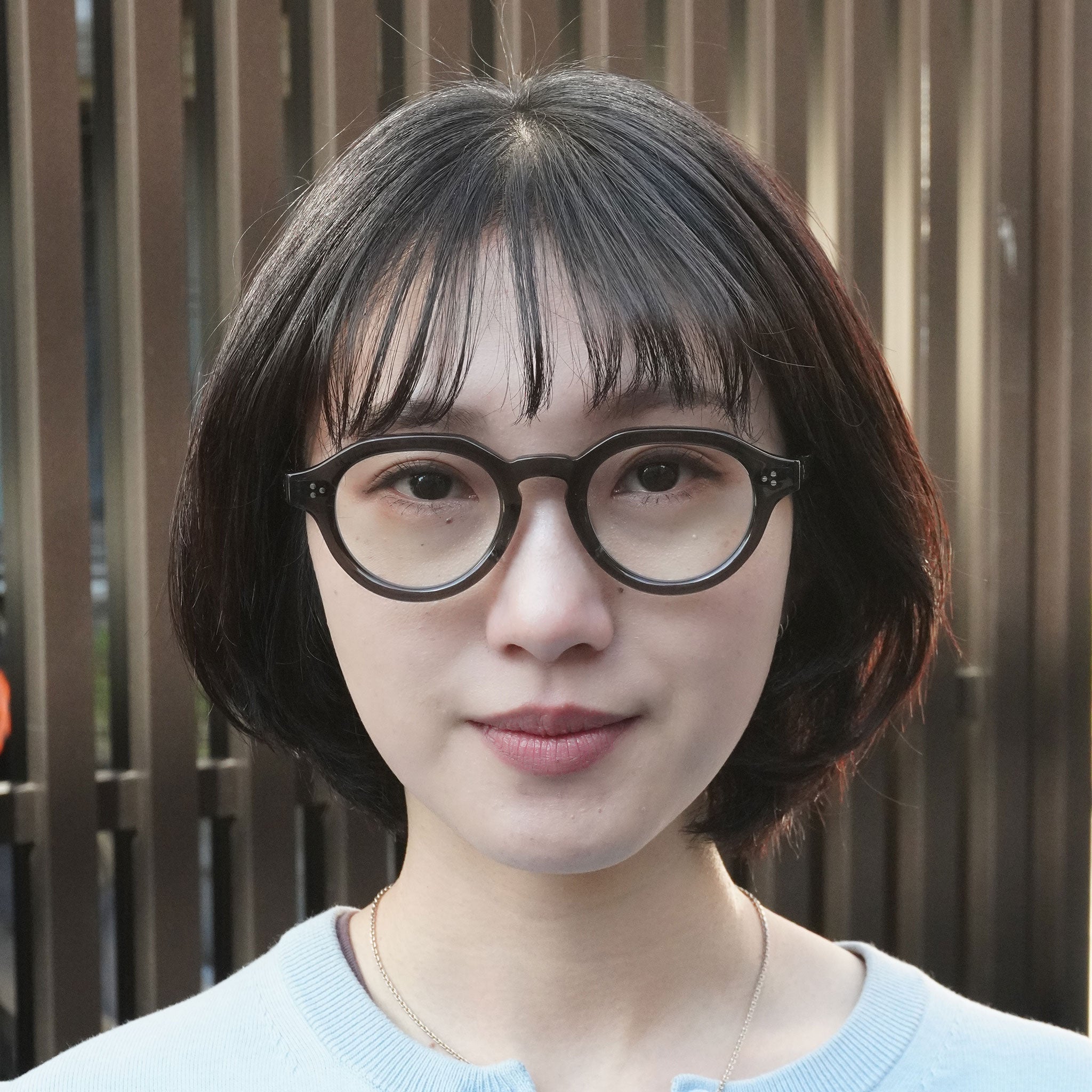 BLANC.. ブラン / BE009 / CLEAR DARK GREY / メガネ – KRANC OPTICAL