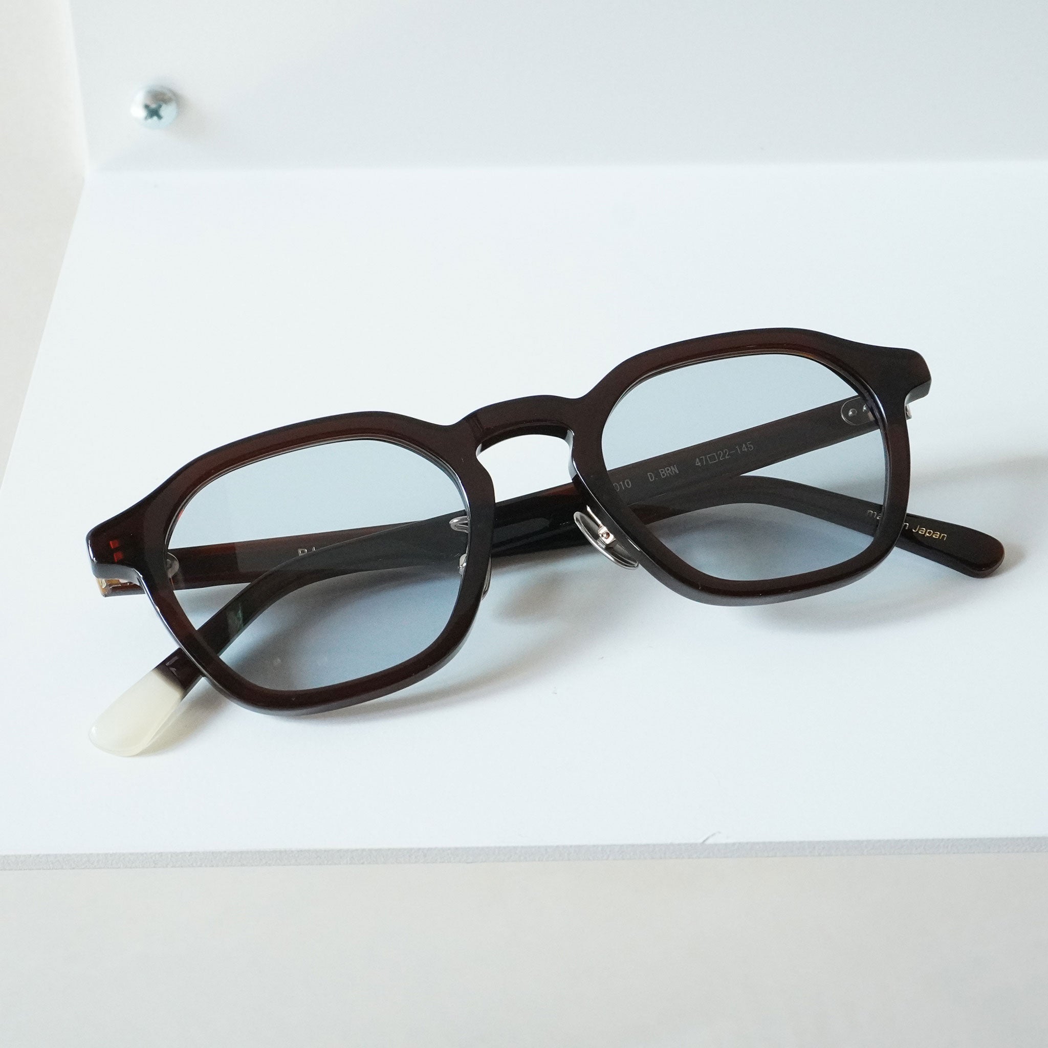 BLANC ブラン BM010 サングラス ダークブラウン 47□22-145 BLANC.. ブラン / BM010 / BROWN / サングラス – KRANC OPTICAL