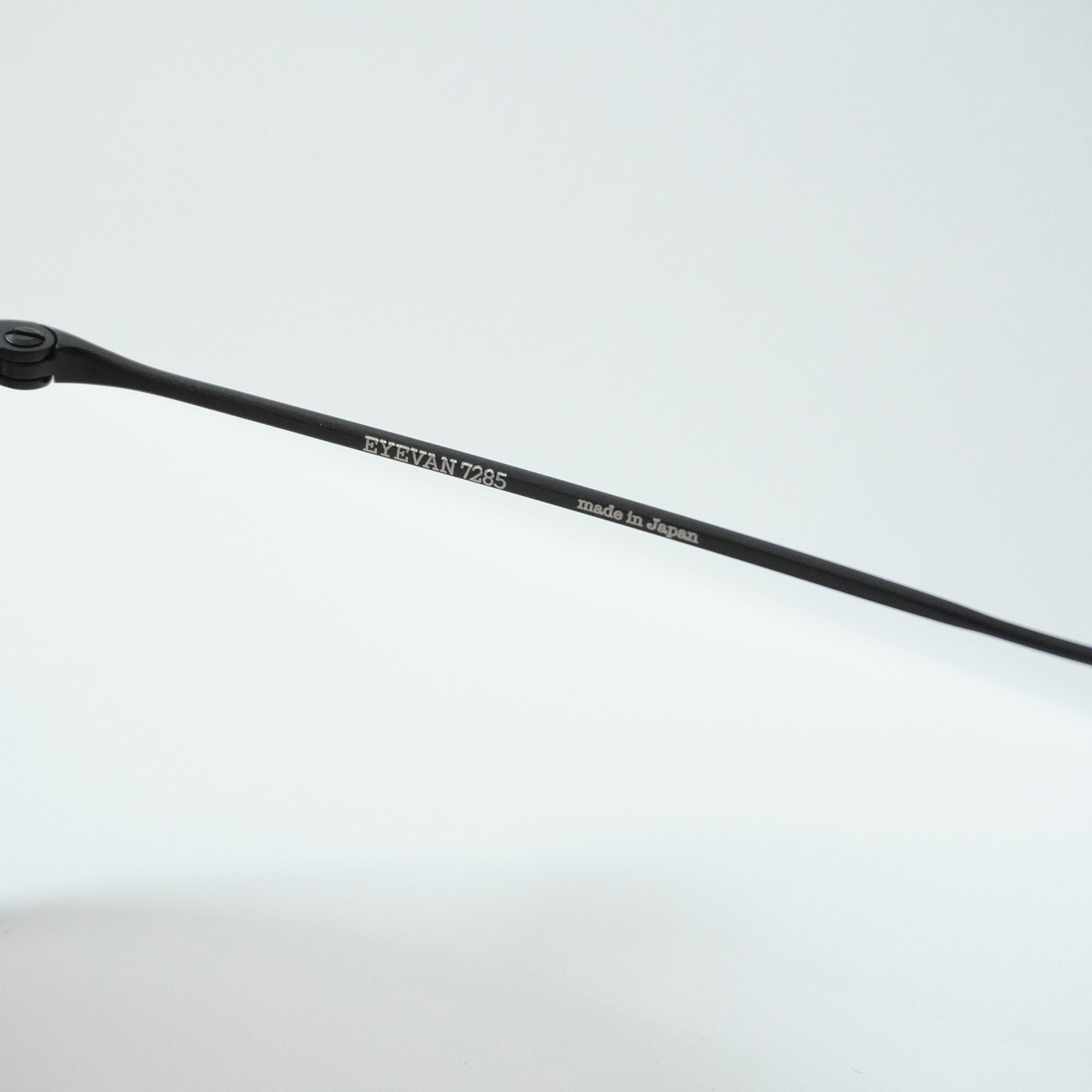 EYEVAN 7285 アイヴァン 7285 / 1011 / 805 - MAT BLACK / メガネ
