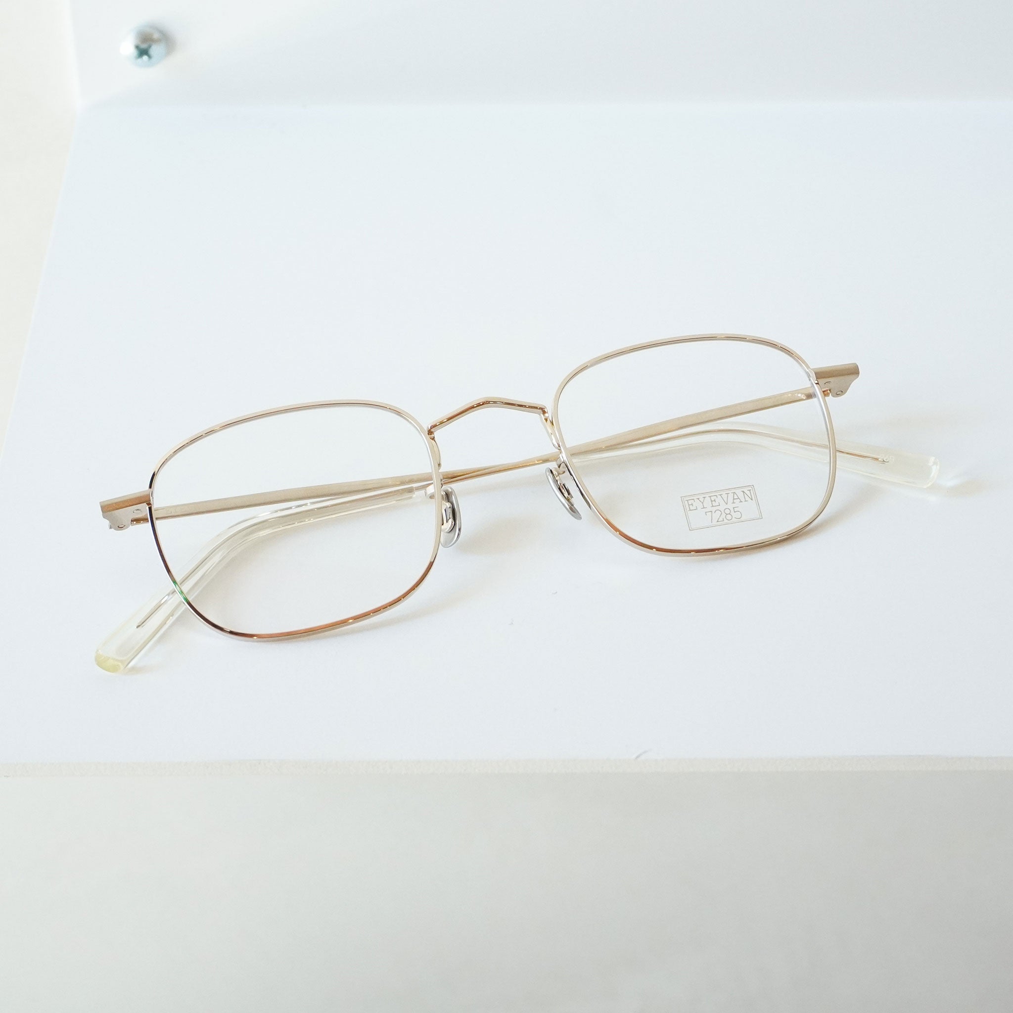 EYEVAN 7285 アイヴァン 7285 / 1021 / 902 - WHITE GOLD / メガネ