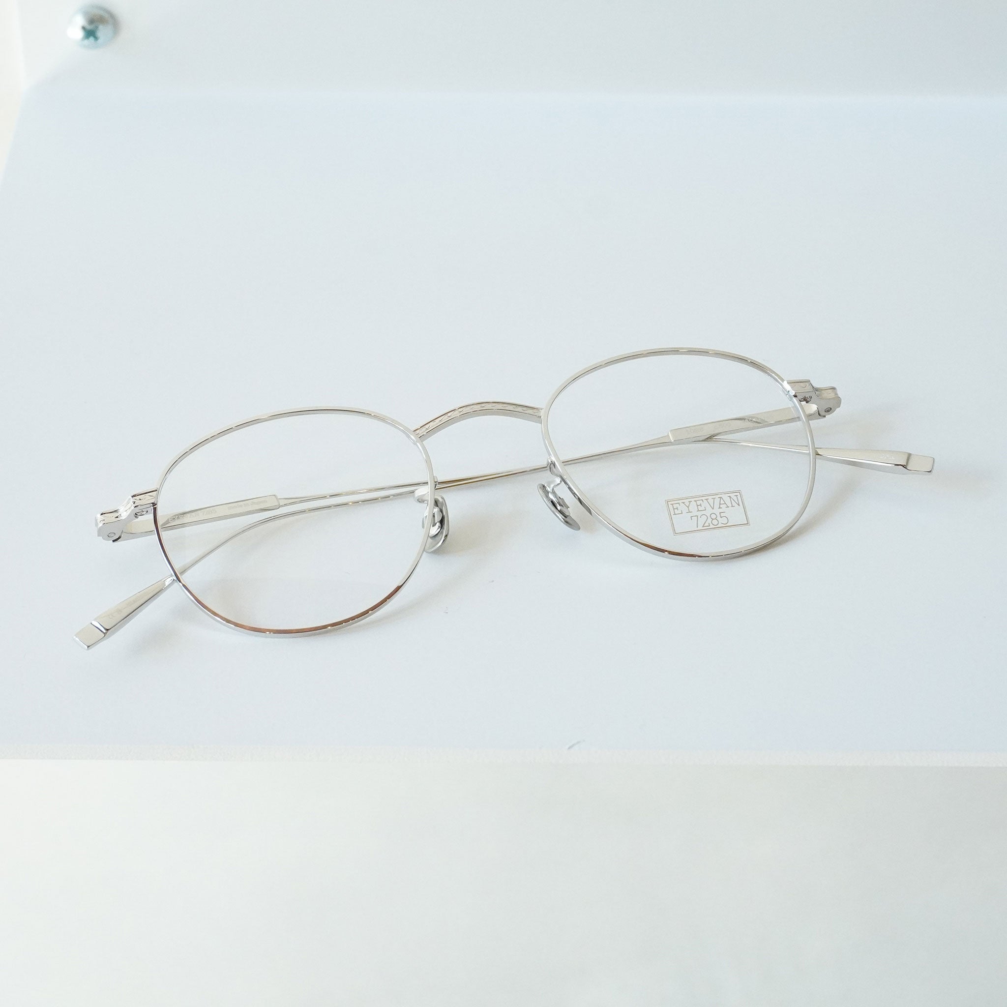 EYEVAN 7285 アイヴァン 7285 / 1025 / 800 - SILVER / メガネ – KRANC