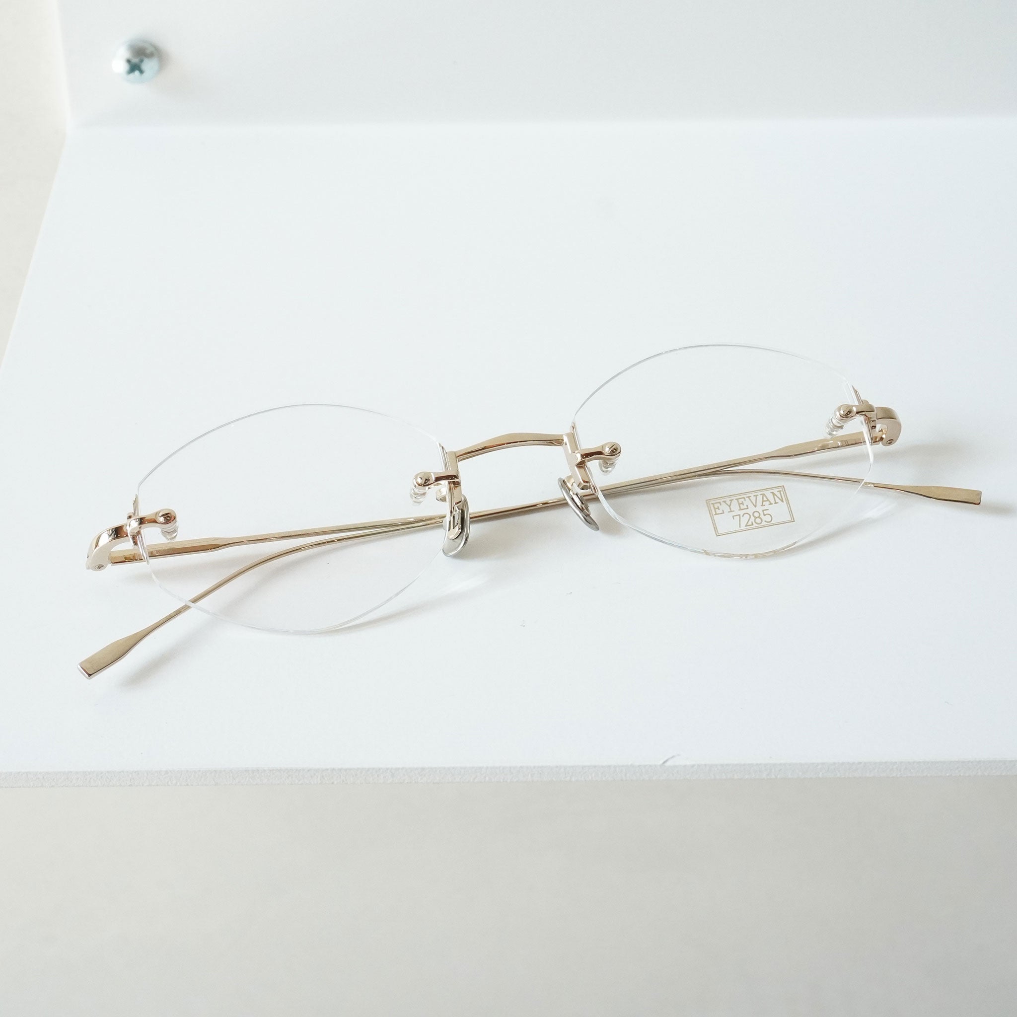 EYEVAN 7285 アイヴァン 7285 / 1196-1 / 902 - WHITE GOLD / メガネ