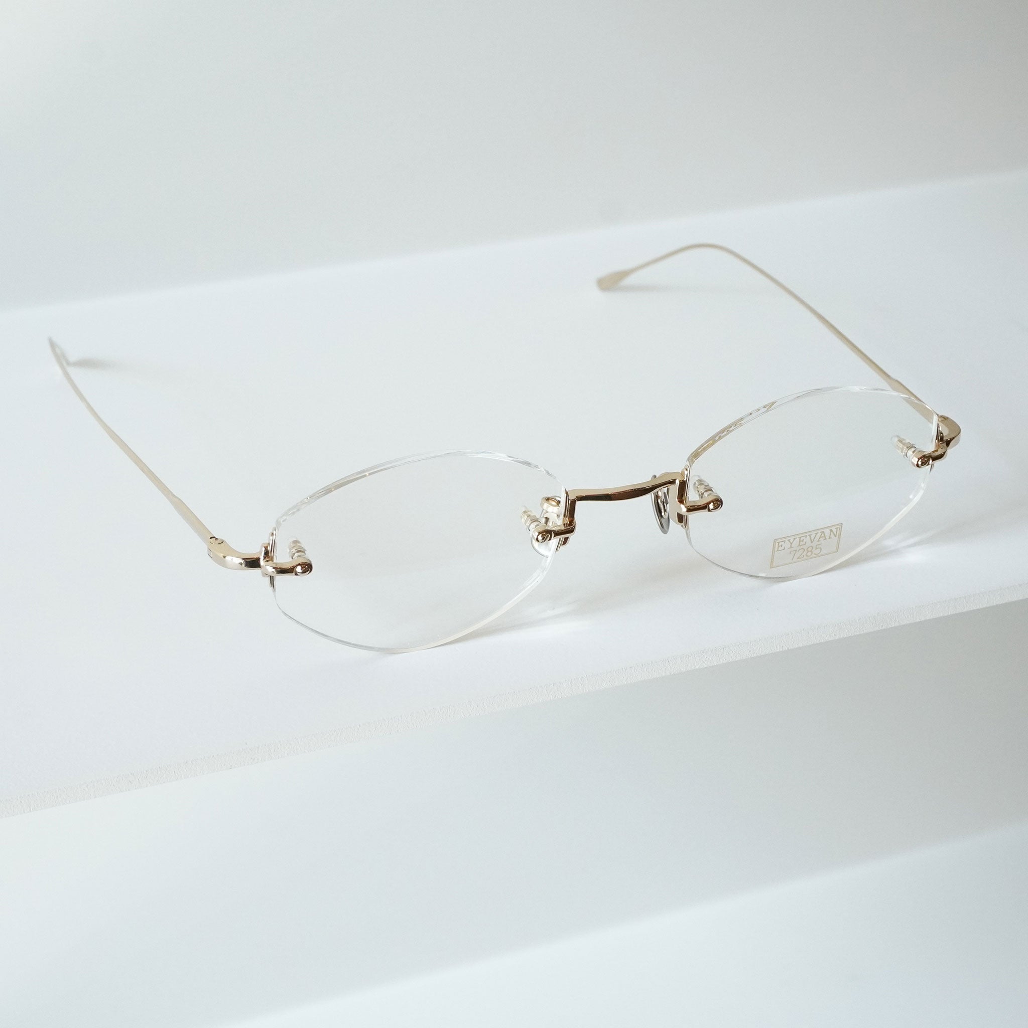 EYEVAN 7285 アイヴァン 7285 / 1196-1 / 902 - WHITE GOLD / メガネ