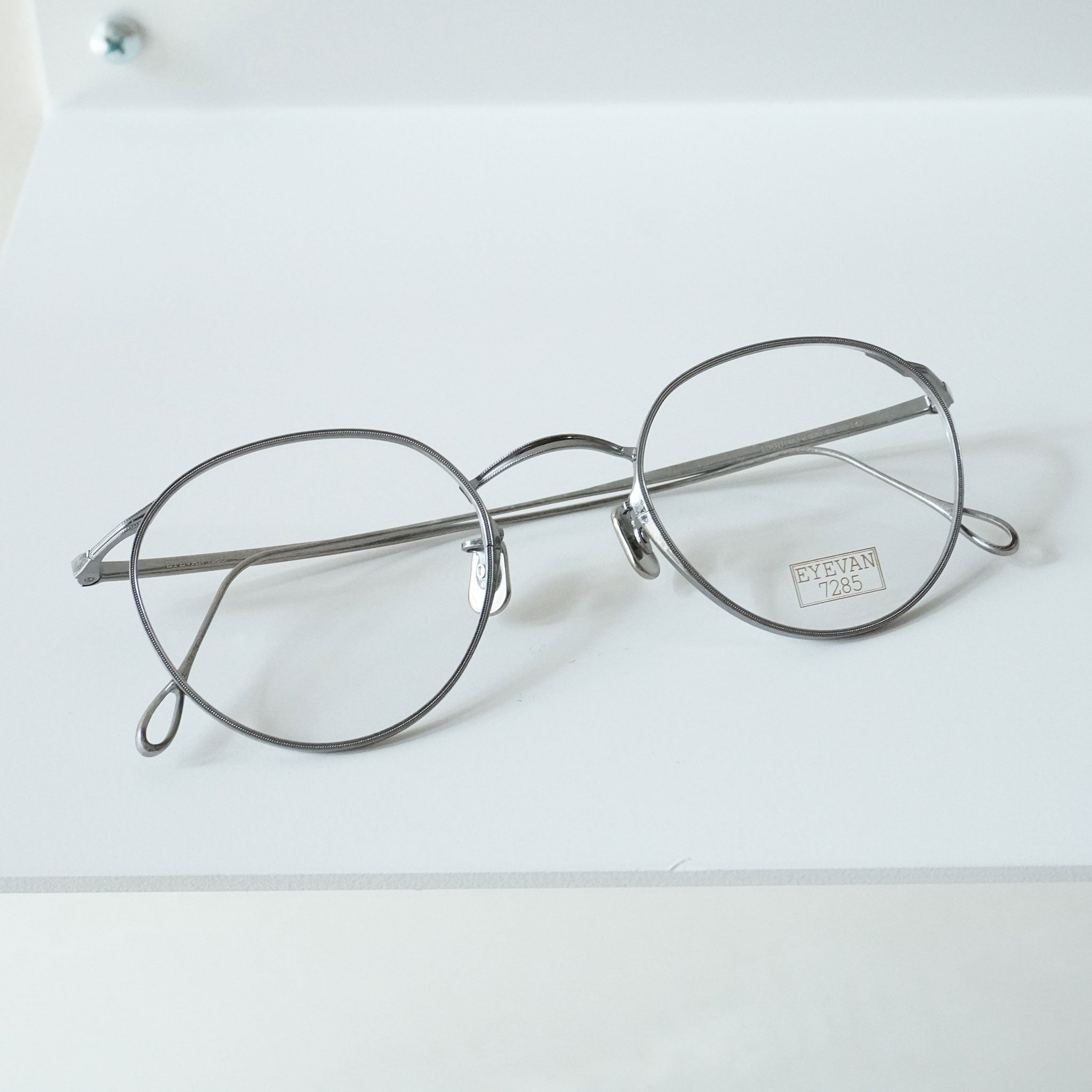 EYEVAN 7285 アイヴァン 7285 / 156B / 820 - VINTAGE GUNMETAL