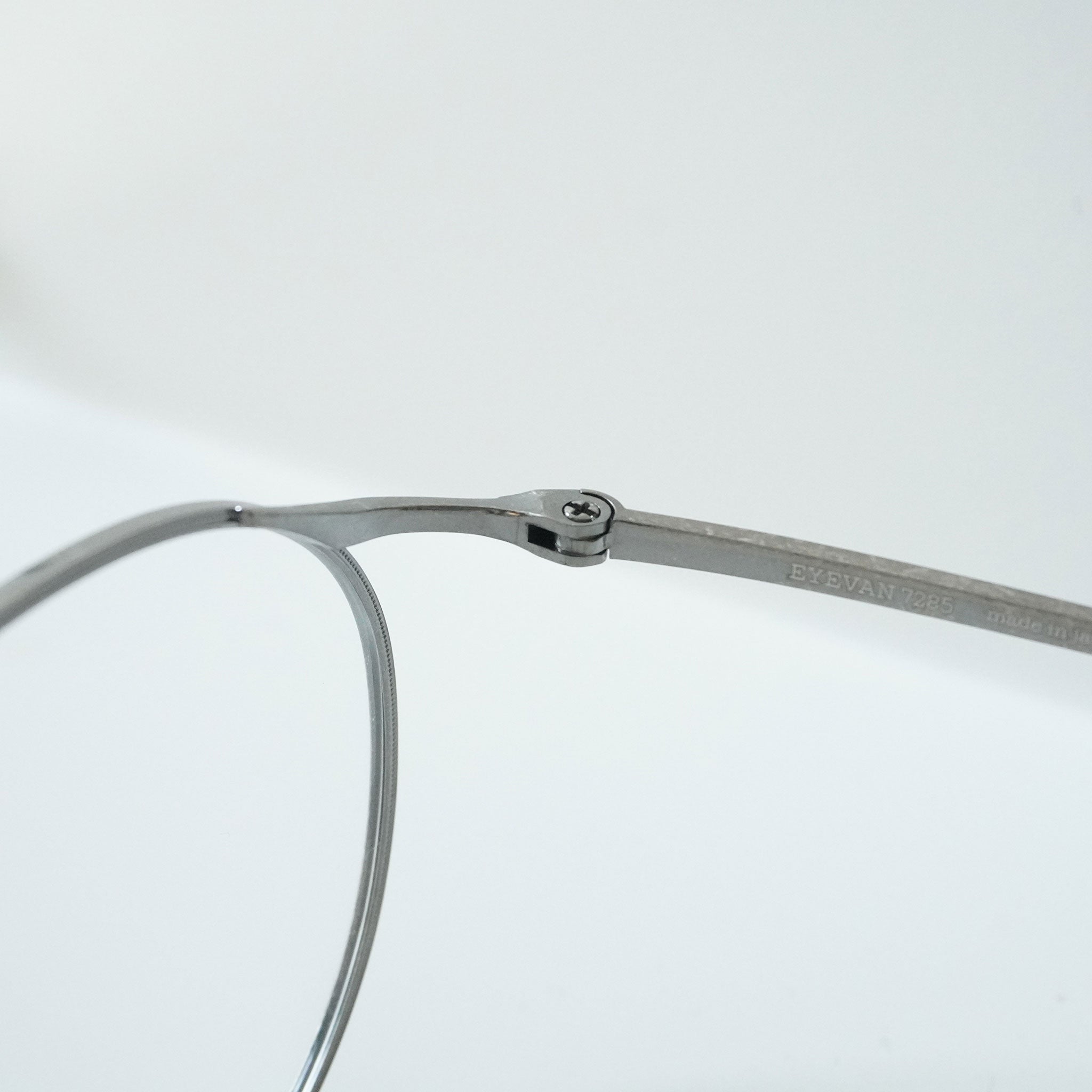 EYEVAN 7285 アイヴァン 7285 / 156B / 820 - VINTAGE GUNMETAL