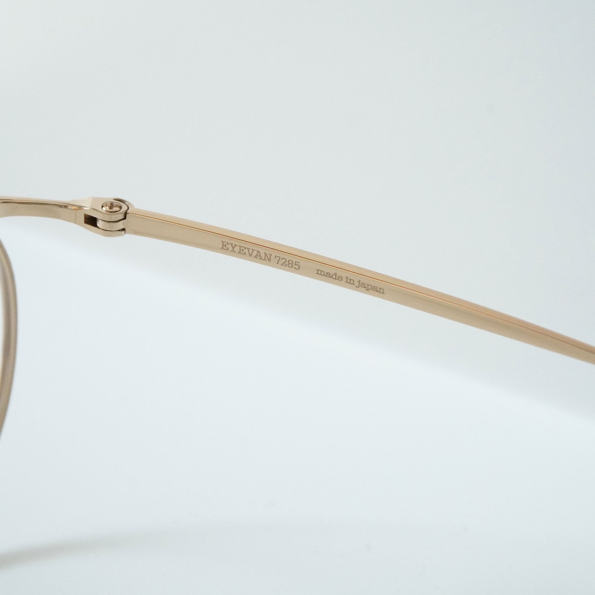 EYEVAN 7285 アイヴァン 7285 / 156B / 900 - EYEVAN GOLD / メガネ