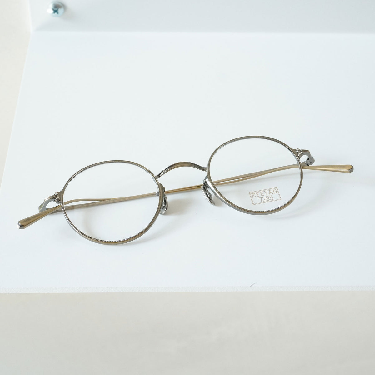 中古】アイヴァン EYEVAN 美品 メガネ 眼鏡 べっ甲柄 備え FAIRWAY45 