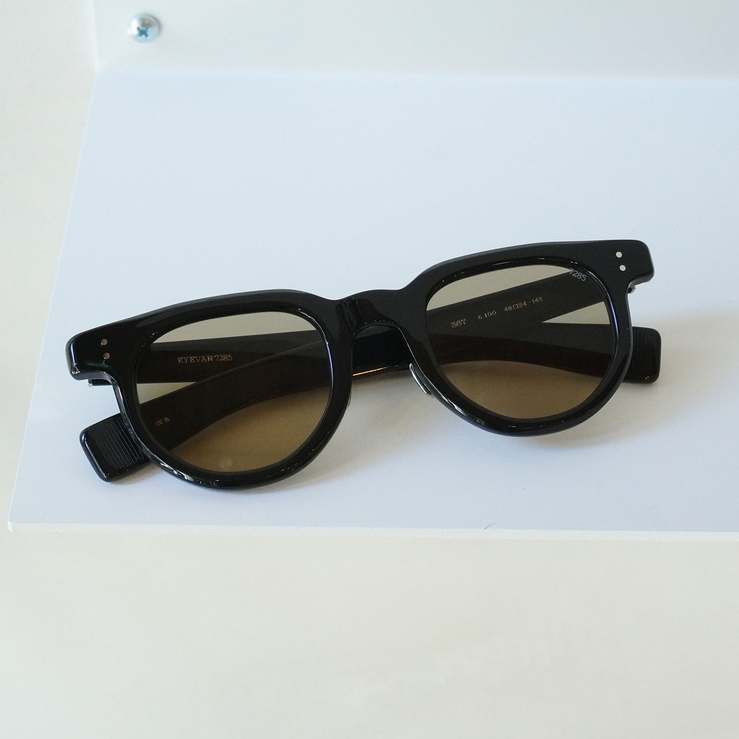 367 48 (100 - BLACK - Lens: SMOKE BROWN)