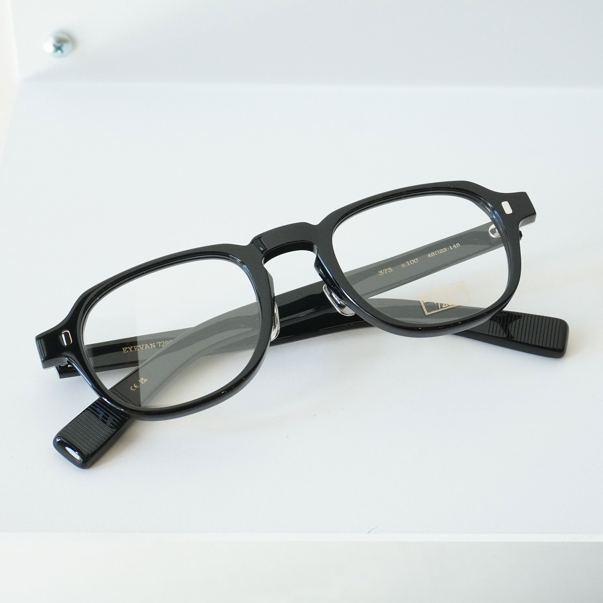 EYEVAN 7285 アイヴァン 7285 / 373 / 100 - BLACK / メガネ – KRANC