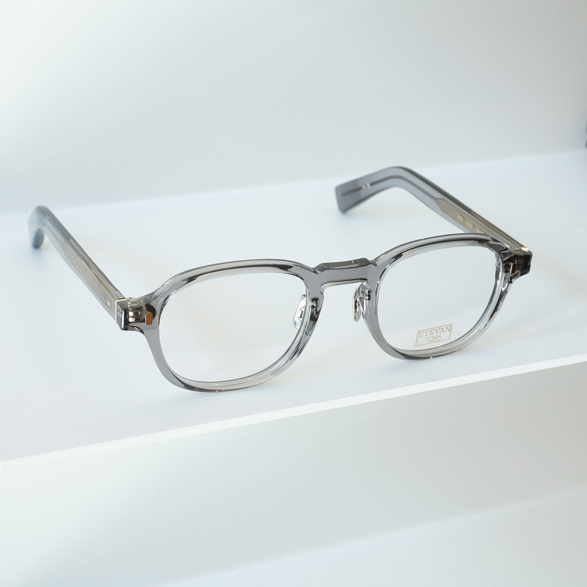 eyevan 7285 レンズ3種類付き 調光レンズ(グレー) EYEVAN 7285 アイヴァン 7285 / 373 / 124 - LIGHT CLEAR GREY