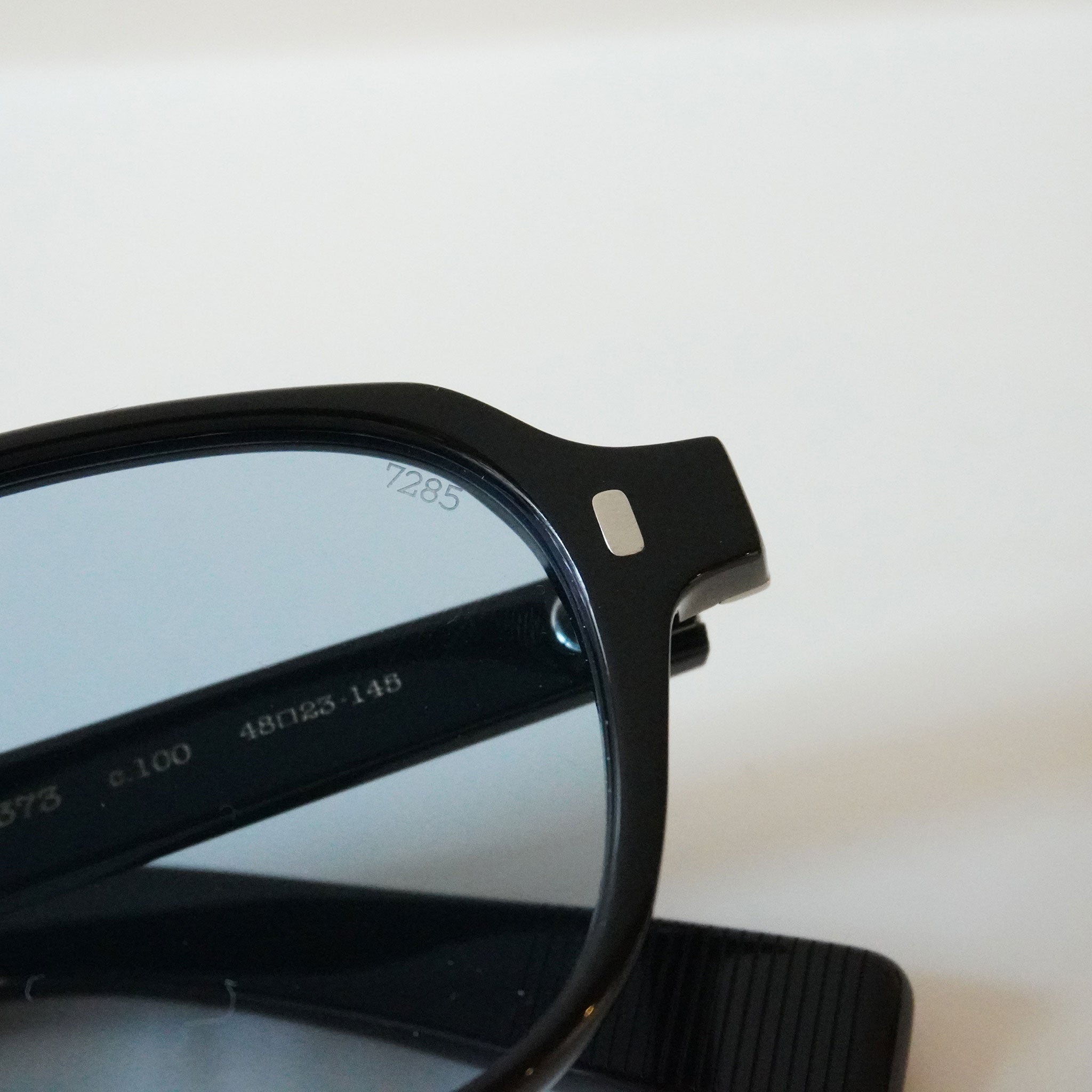 【限定モデル】即完 美品EYEVAN7285サングラス メタル セル ブラック EYEVAN 7285 アイヴァン 7285 / 373 / 100 - BLACK / サングラス