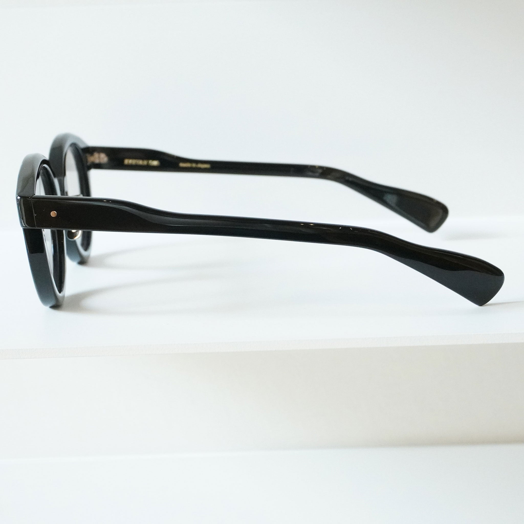EYEVAN ブラックフレーム サングラス 度あり EYEVAN 7285 アイヴァン 7285 / 374 / 100 - BLACK / サングラス