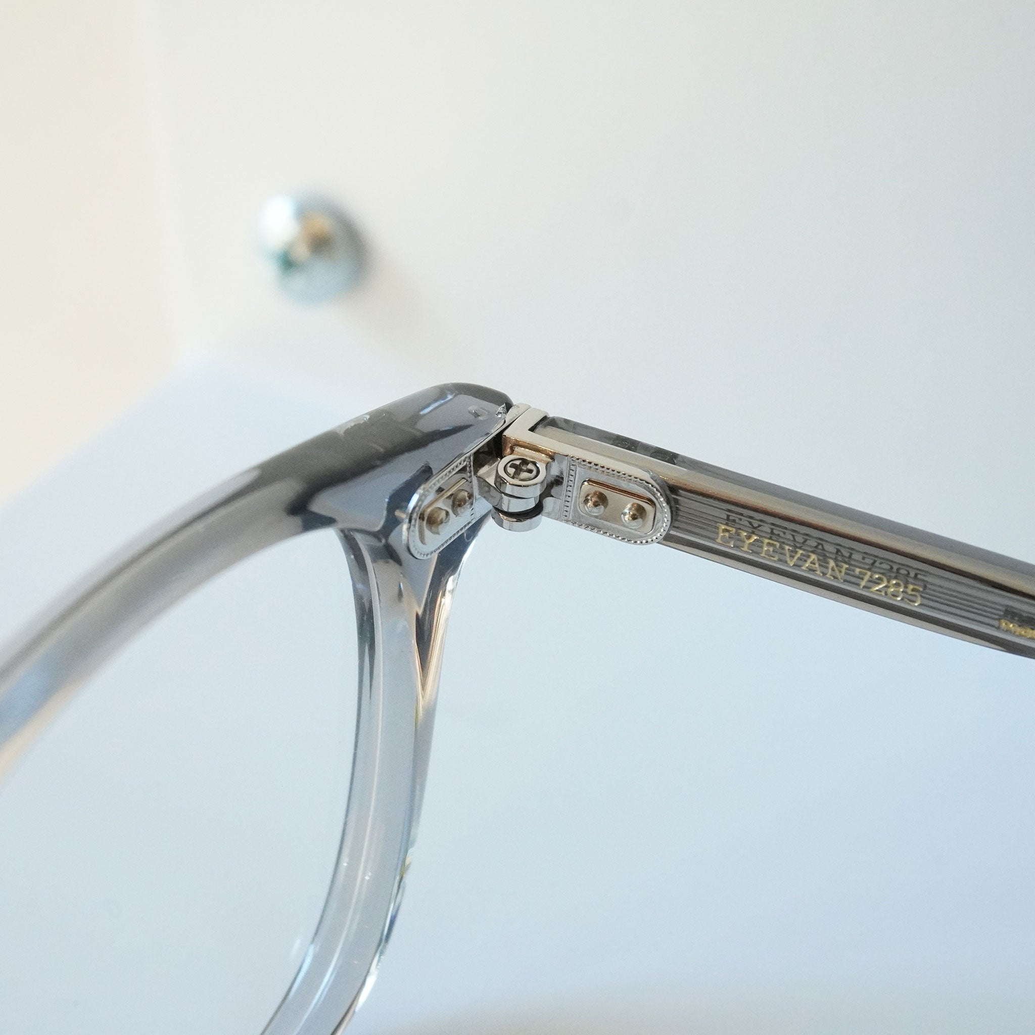 EYEVAN 7285 アイヴァン 7285 / 320R / 124 - LIGHT CLEAR GREY