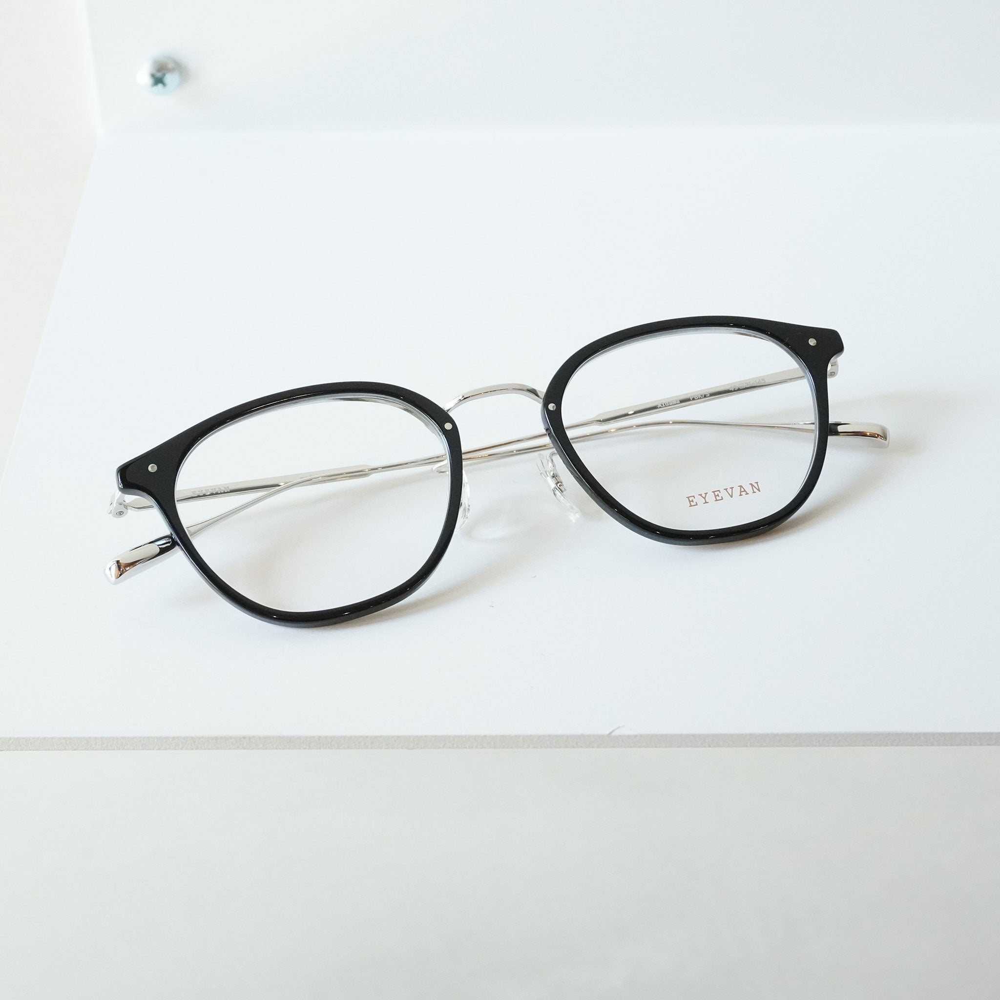 【ほぼ未使用】EYEVAN　アイヴァン　Beaufort　【伊達メガネレンズ付】 EYEVAN アイヴァン / ALDAMA / PBKS / メガネ – KRANC OPTICAL