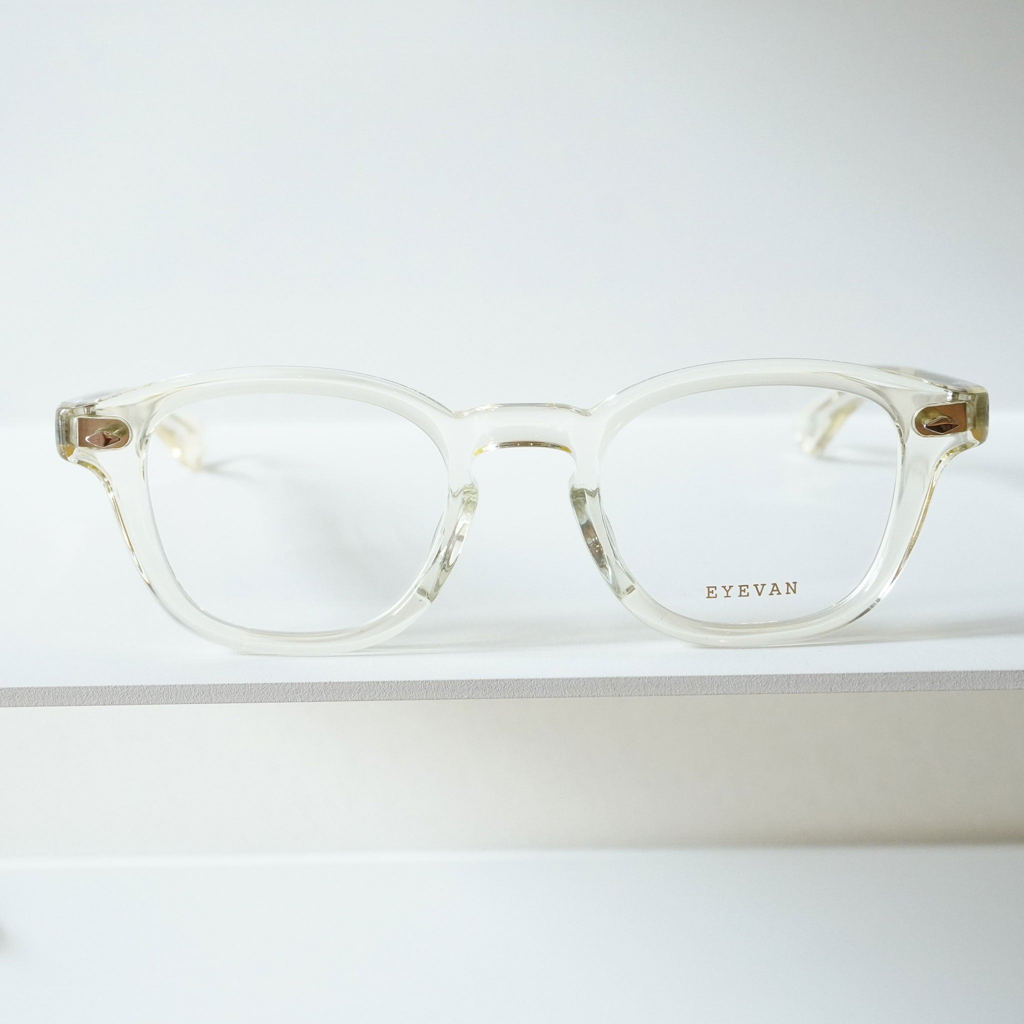 EYEVAN アイヴァン / BYRON 47 / ECR (ECRU) / メガネ – KRANC OPTICAL