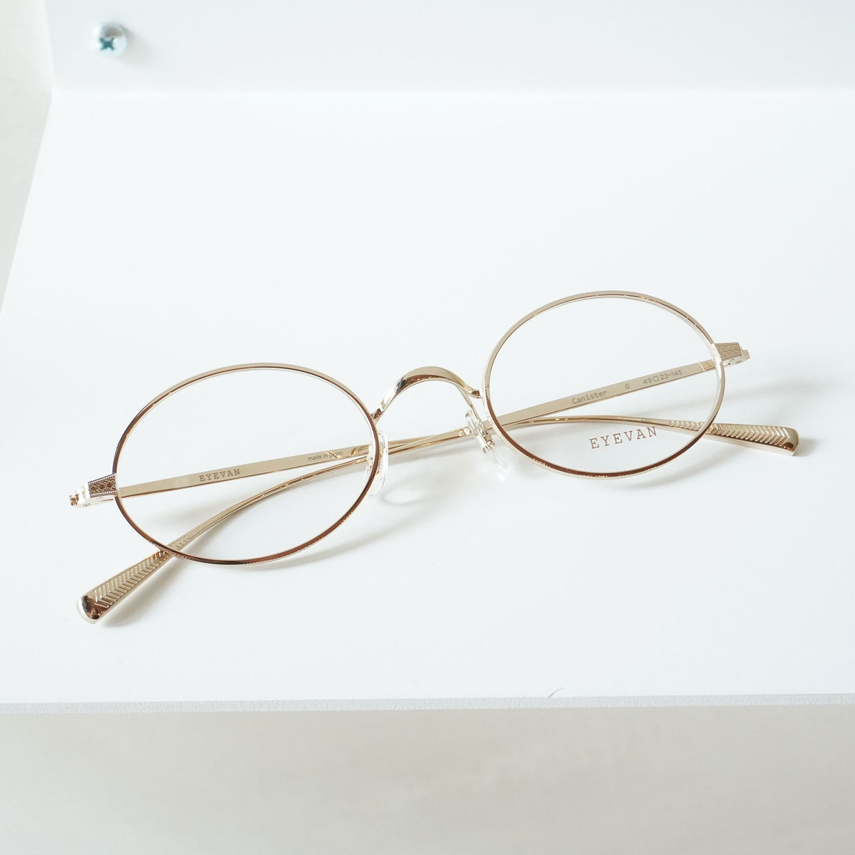 EYEVAN アイヴァン / CANISTER / G (GOLD) / メガネ – KRANC OPTICAL