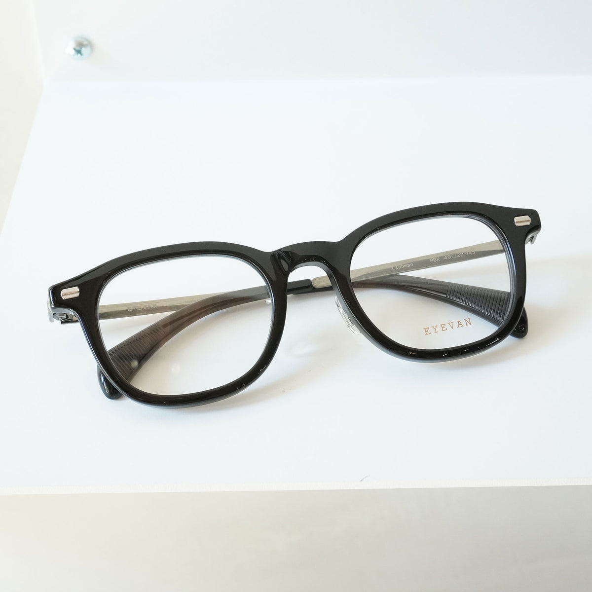 EYEVAN アイヴァン / CLUBMAN 49 / PBK (PIANO BLACK) / メガネ 