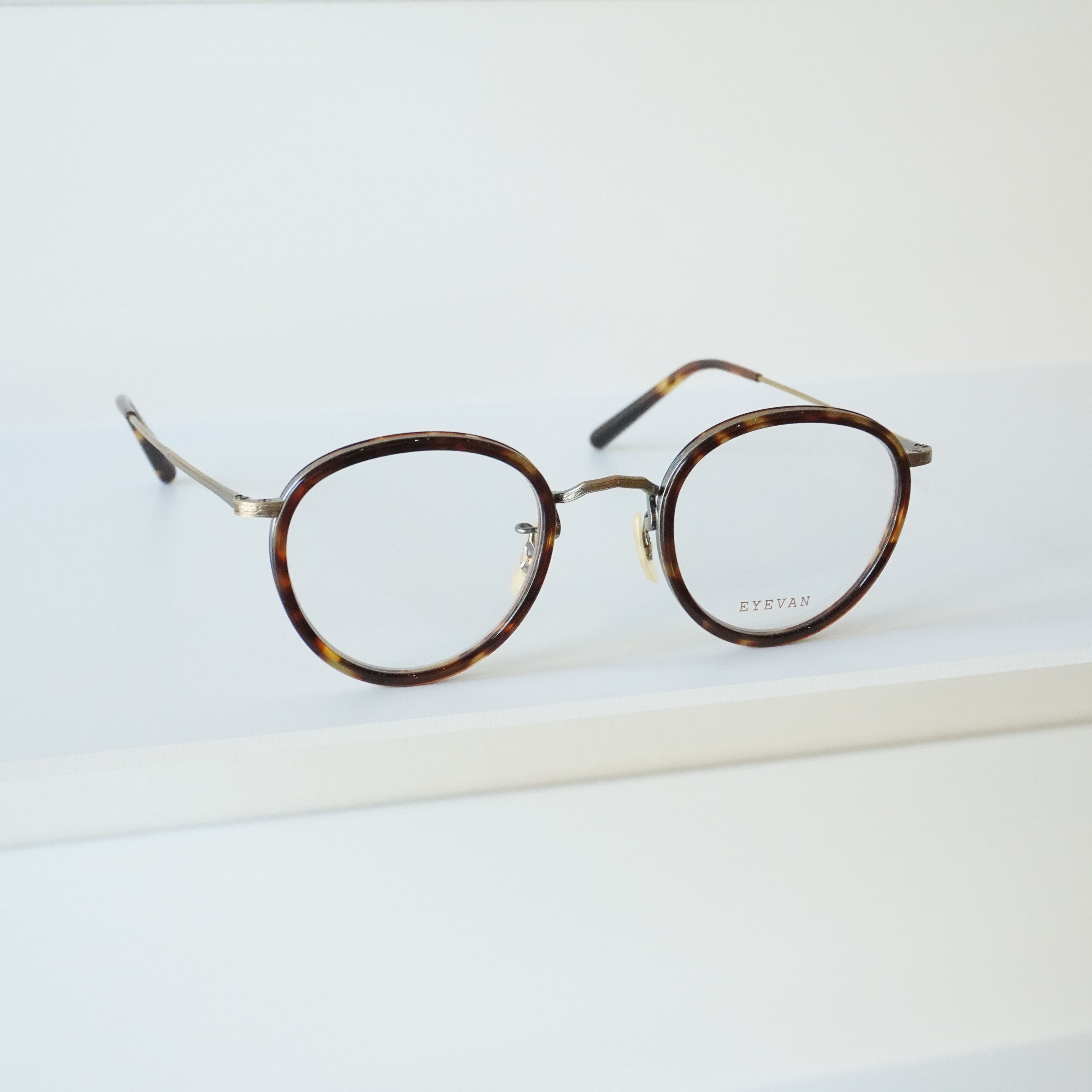 EYEVAN アイヴァン / E-0509 / TORT/AG (TORTOISE/ANTIQUE GOLD) / メガネ – KRANC  OPTICAL