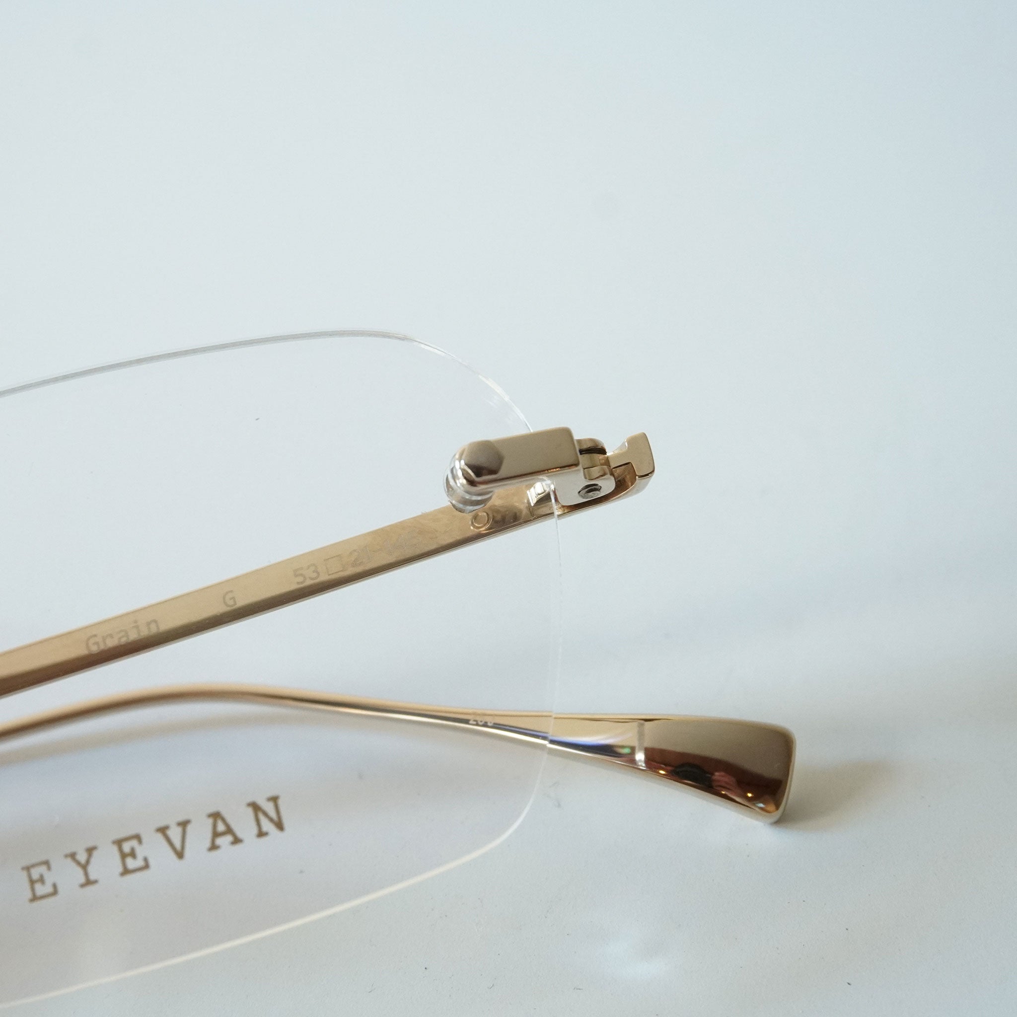 EYEVAN アイヴァン / GRAIN / G (GOLD) / メガネ – KRANC OPTICAL