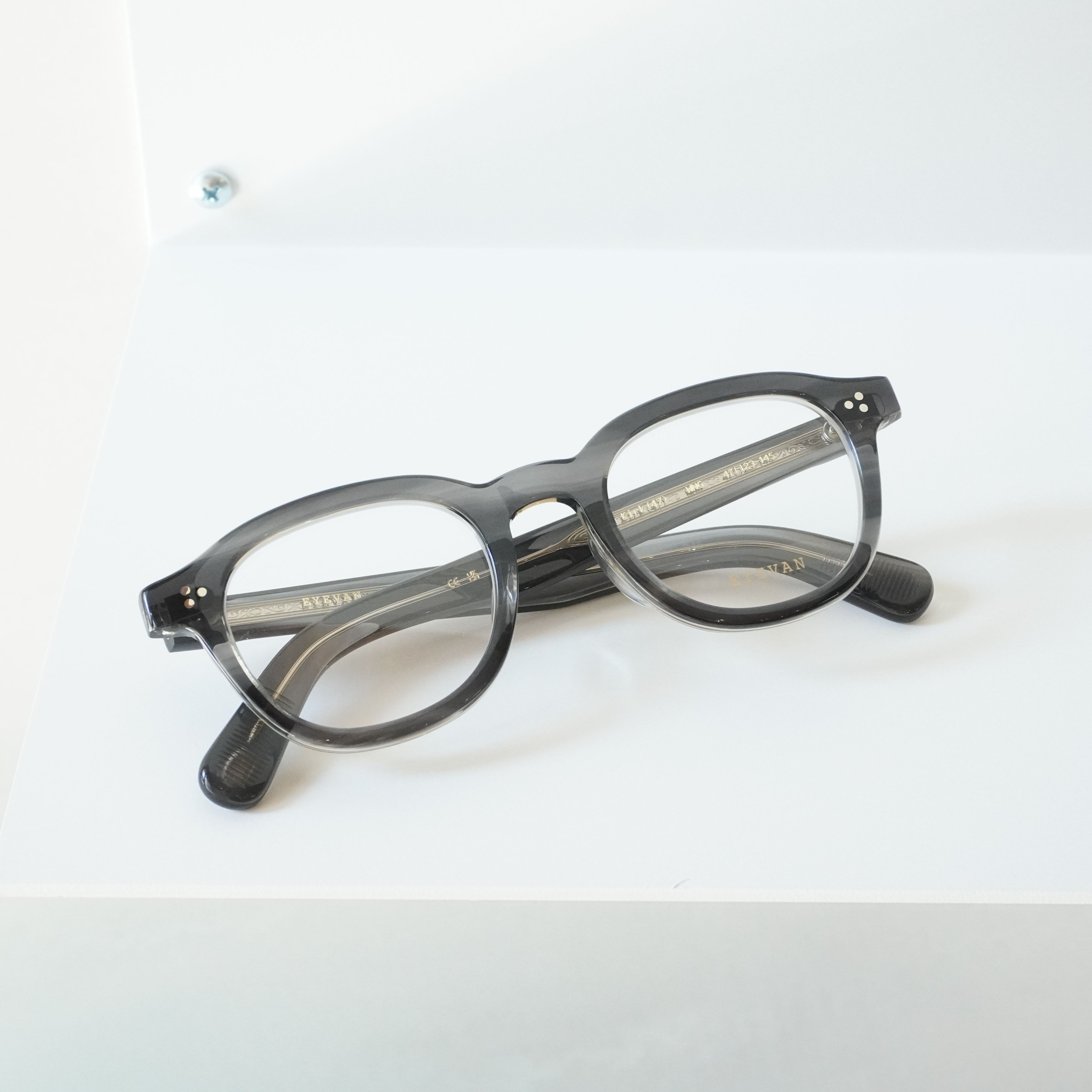 EYEVAN アイヴァン / KIRK(47) カーク47 / WNG (WENGE) / メガネ – KRANC OPTICAL