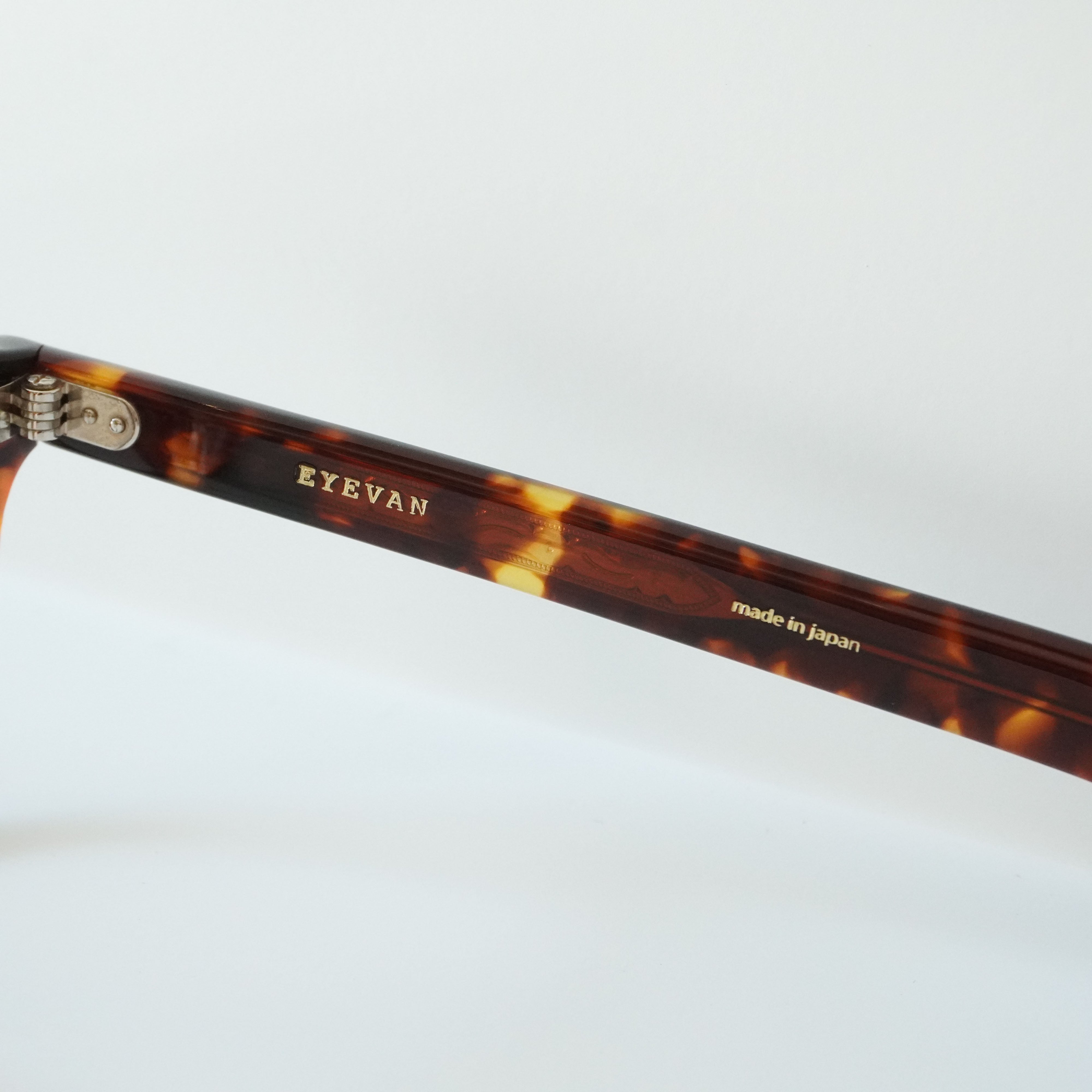 EYEVAN アイヴァン / LUBIN(44) RX ルビン44 / TORT (TORTOISE) / メガネ – KRANC OPTICAL