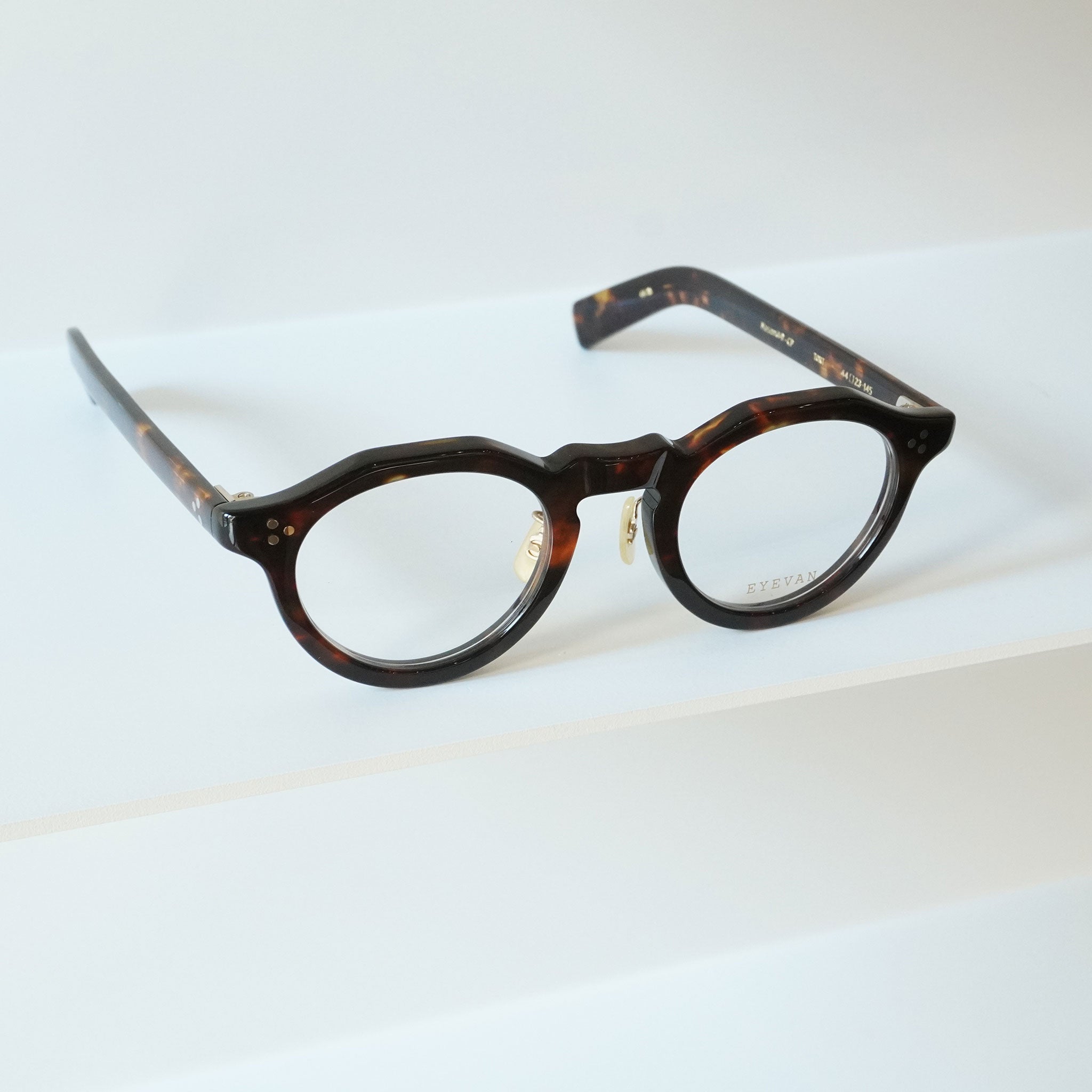 EYEVAN アイヴァン / MASON-CP 44 / TORT (TORTIOSE) / メガネ – KRANC