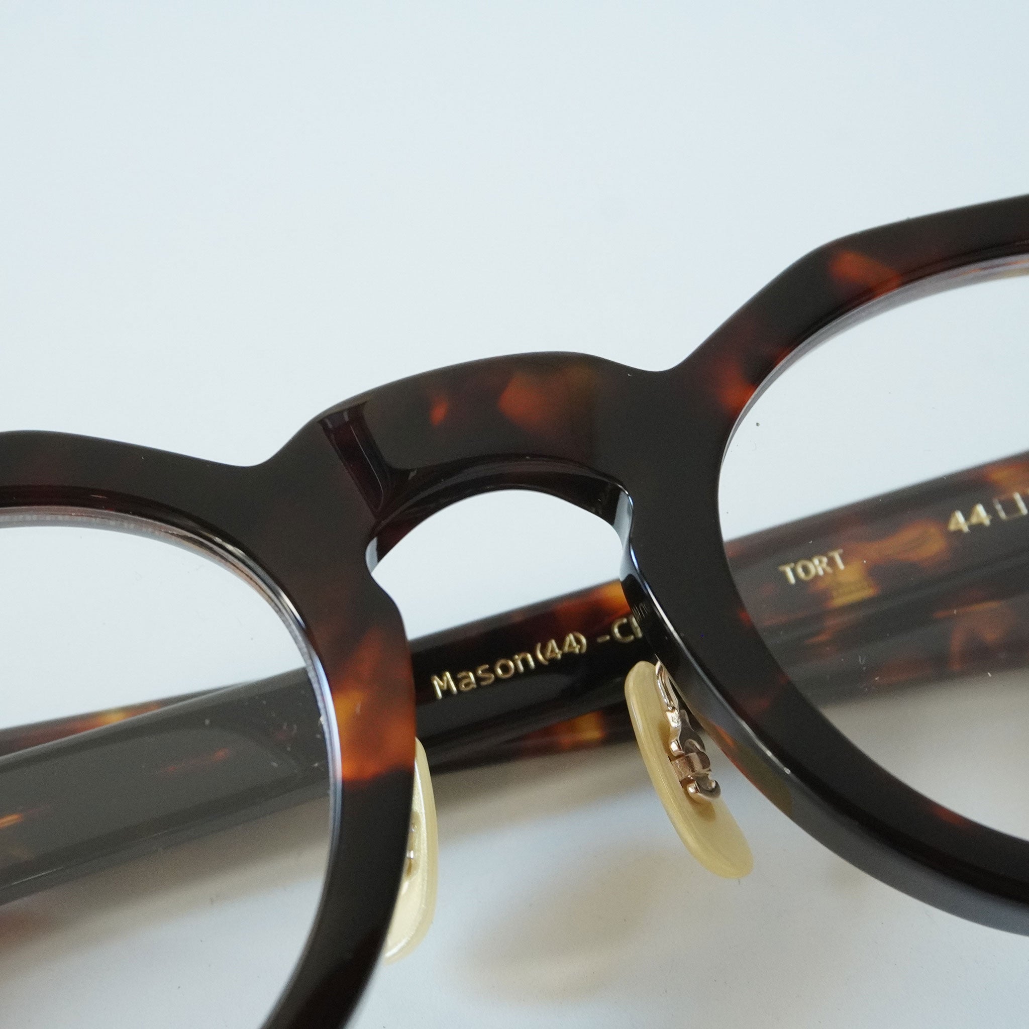 EYEVAN アイヴァン / MASON-CP 44 / TORT (TORTIOSE) / メガネ – KRANC