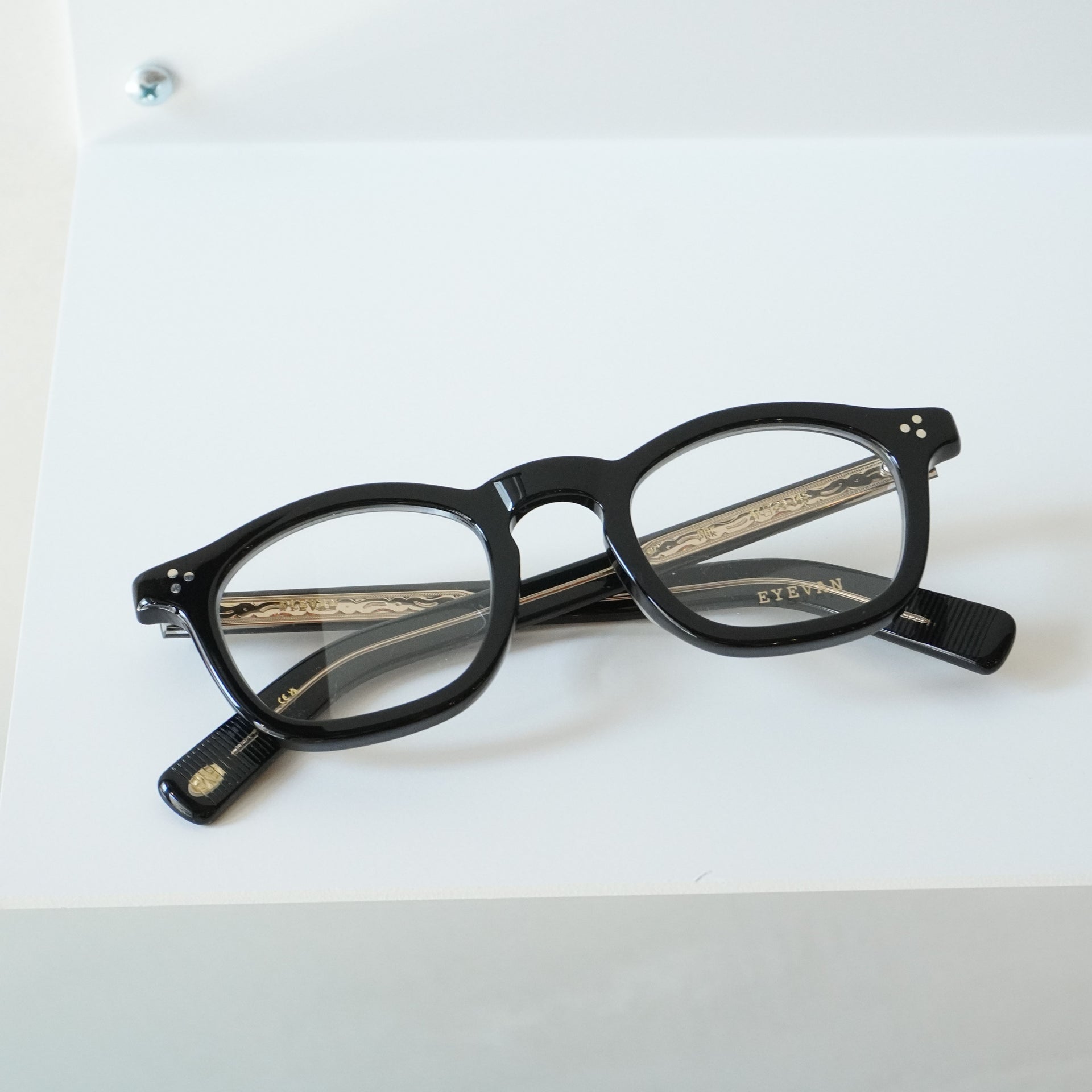 EYEVAN アイヴァン / SADLER / PBK (PIANO BLACK) / メガネ – KRANC 