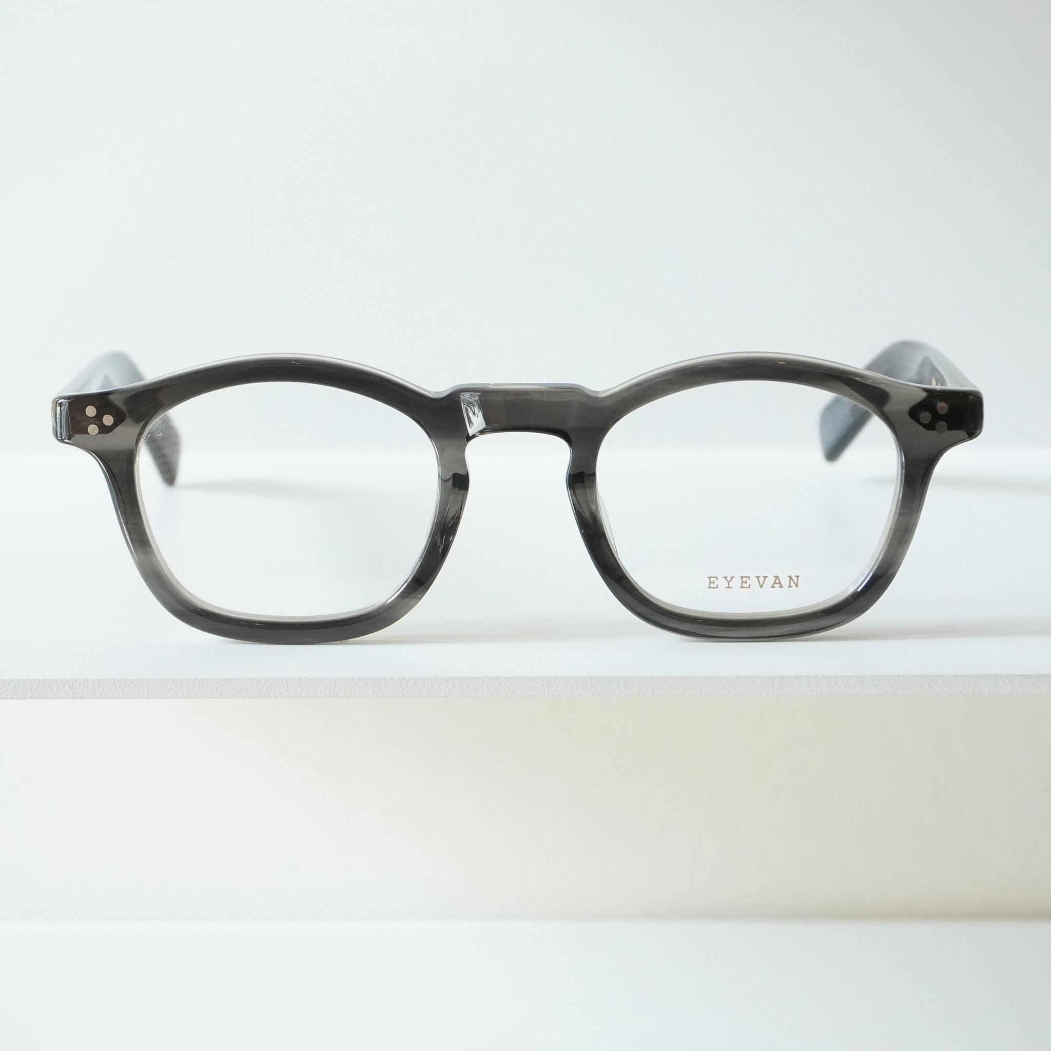 EYEVAN アイヴァン / SADLER 47 / WNG (WENGE) / メガネ – KRANC OPTICAL