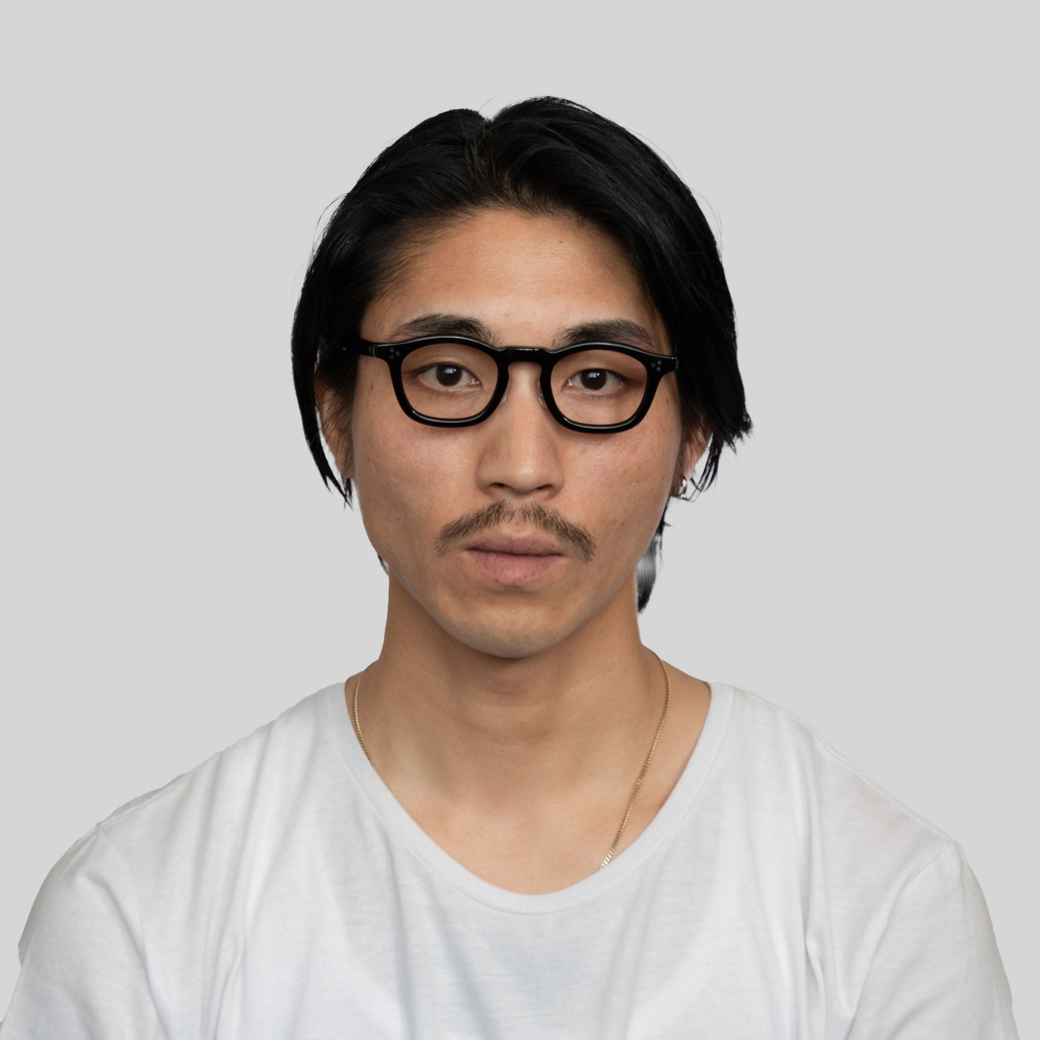 激安！ほぼ新品　EYEVAN アイバン　sadler   オリバーピープル EYEVAN アイヴァン / SADLER-CP 45 / PBKS (PIANO BLACK/SILVER