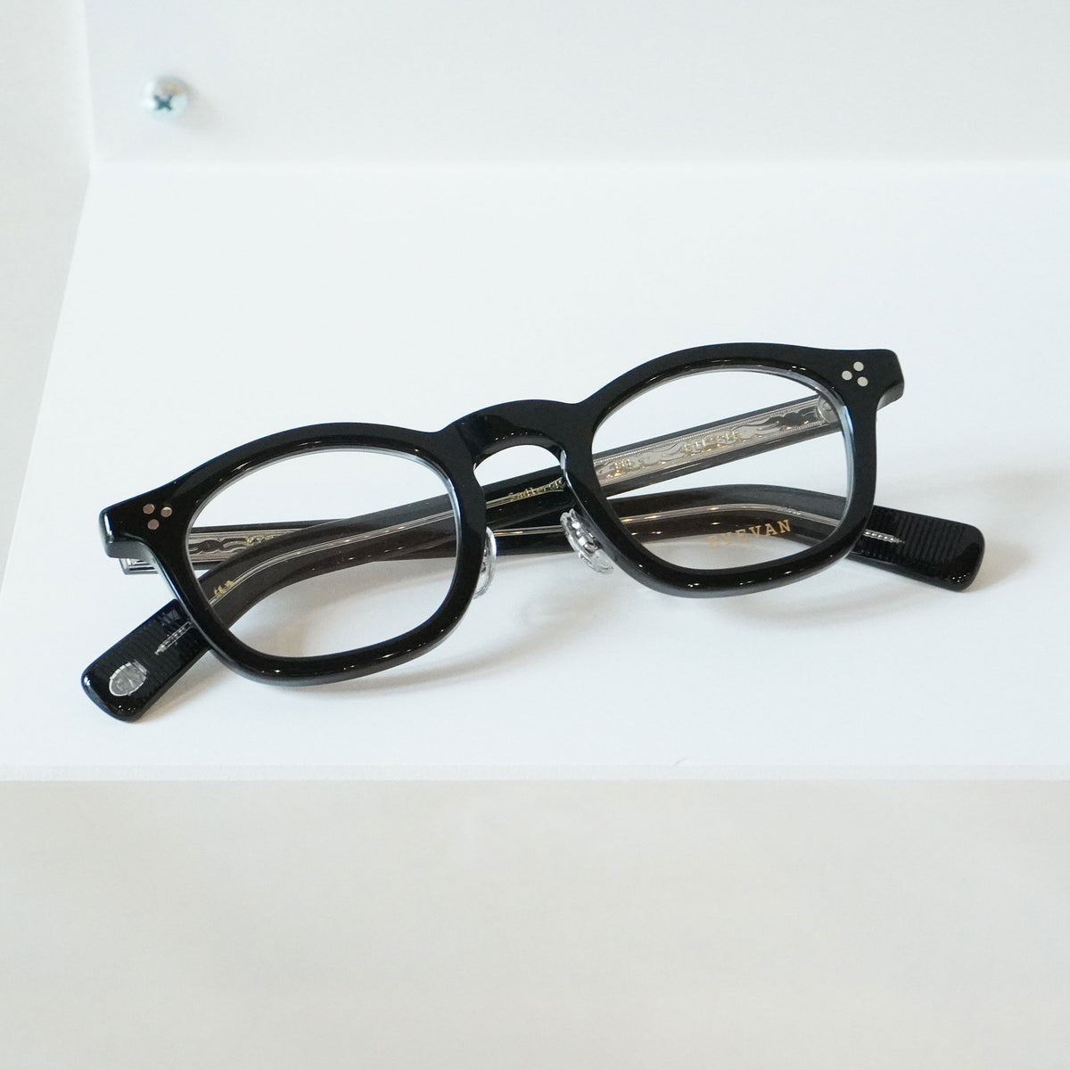 EYEVAN アイヴァン / SADLER-CP 45 / PBKS (PIANO BLACK/SILVER 
