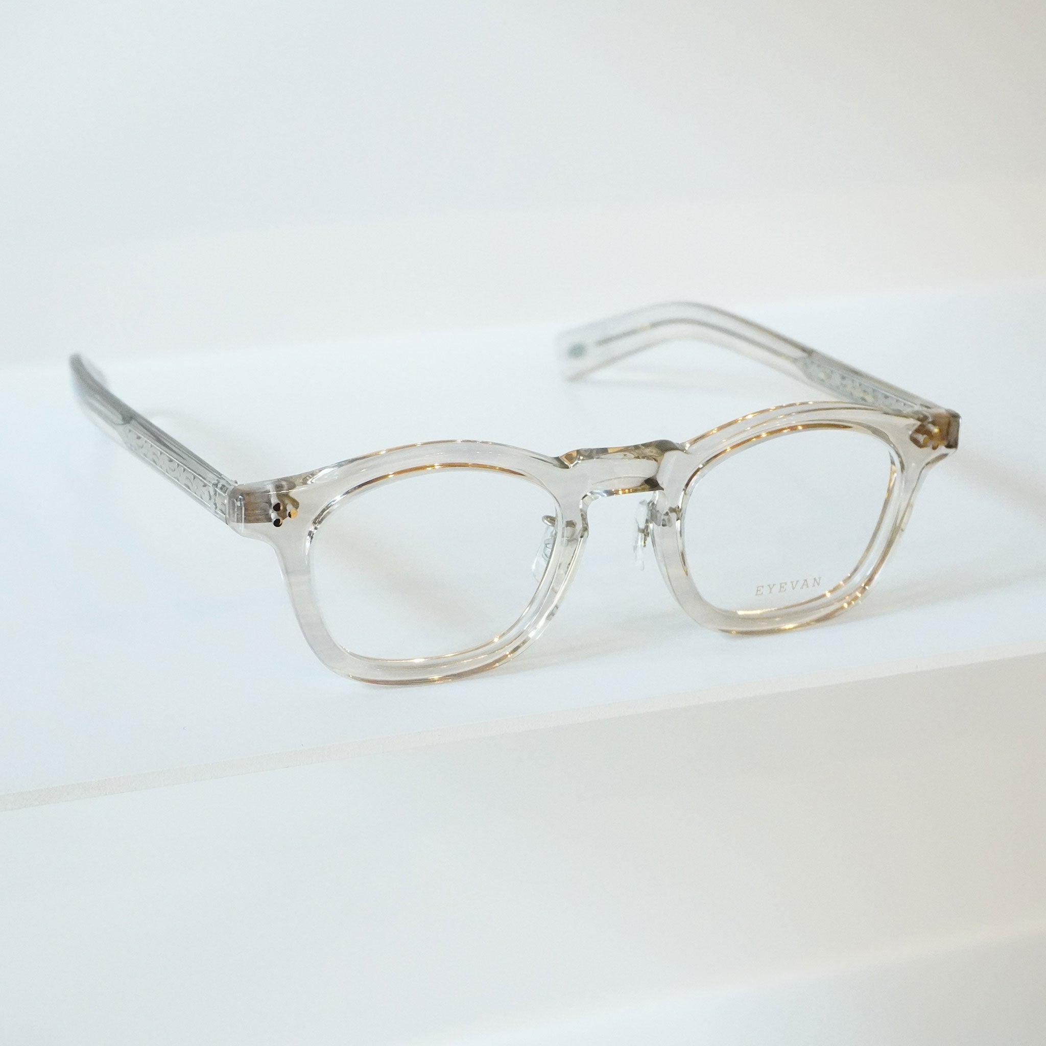 【極美品】正規品 EYEVAN Sadle-CP 47 ライトイエローレンズ EYEVAN アイヴァン / SADLER-CP 47 / DST / メガネ – KRANC OPTICAL