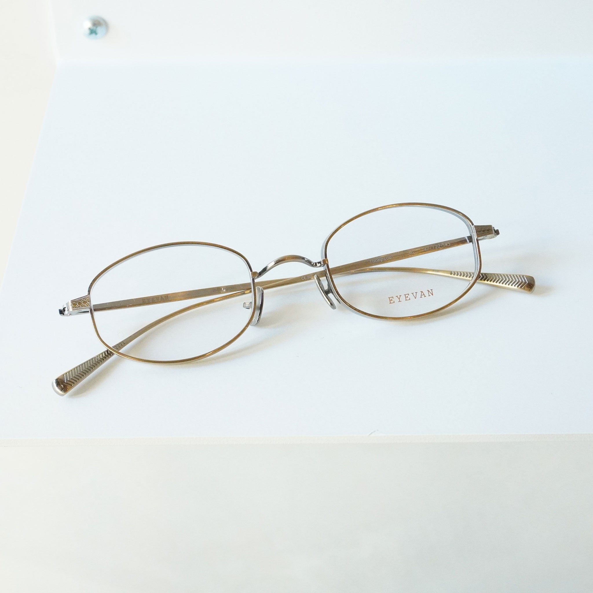 EYEVAN アイヴァン / THOMPSON/ AG / メガネ – KRANC OPTICAL