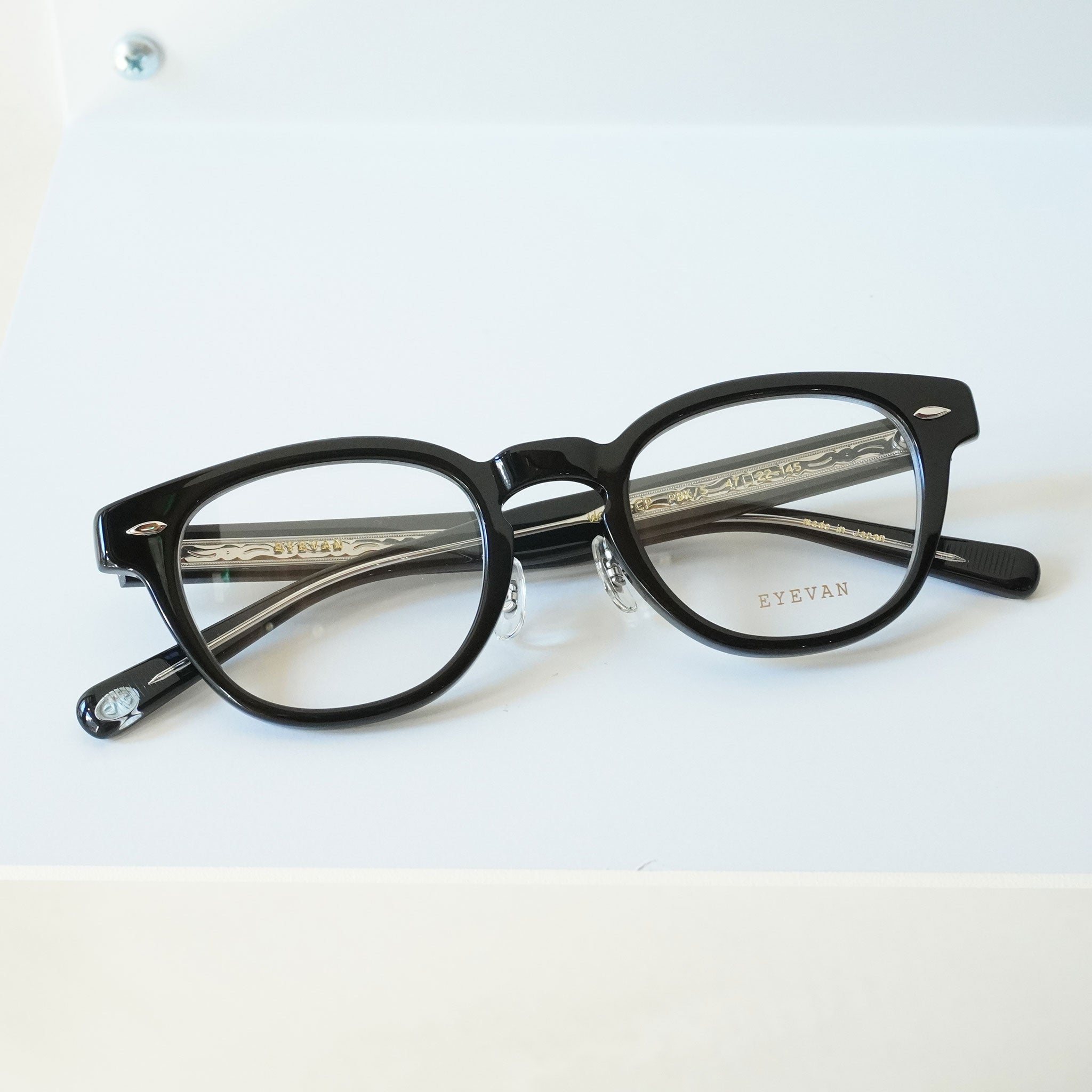 EYEVAN アイヴァン / WEBB-CP 47 / PBKS (PIANO BLACK/SILVER