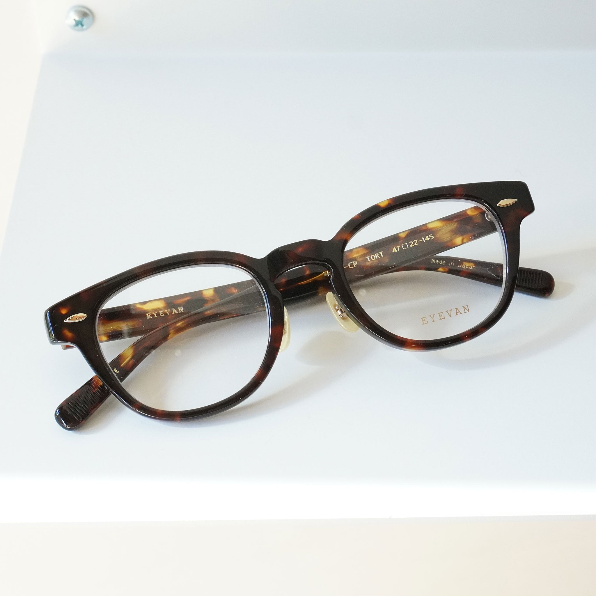 EYEVAN / WEBB(47)-CP / PBK (PIANO BLACK) / Glasses