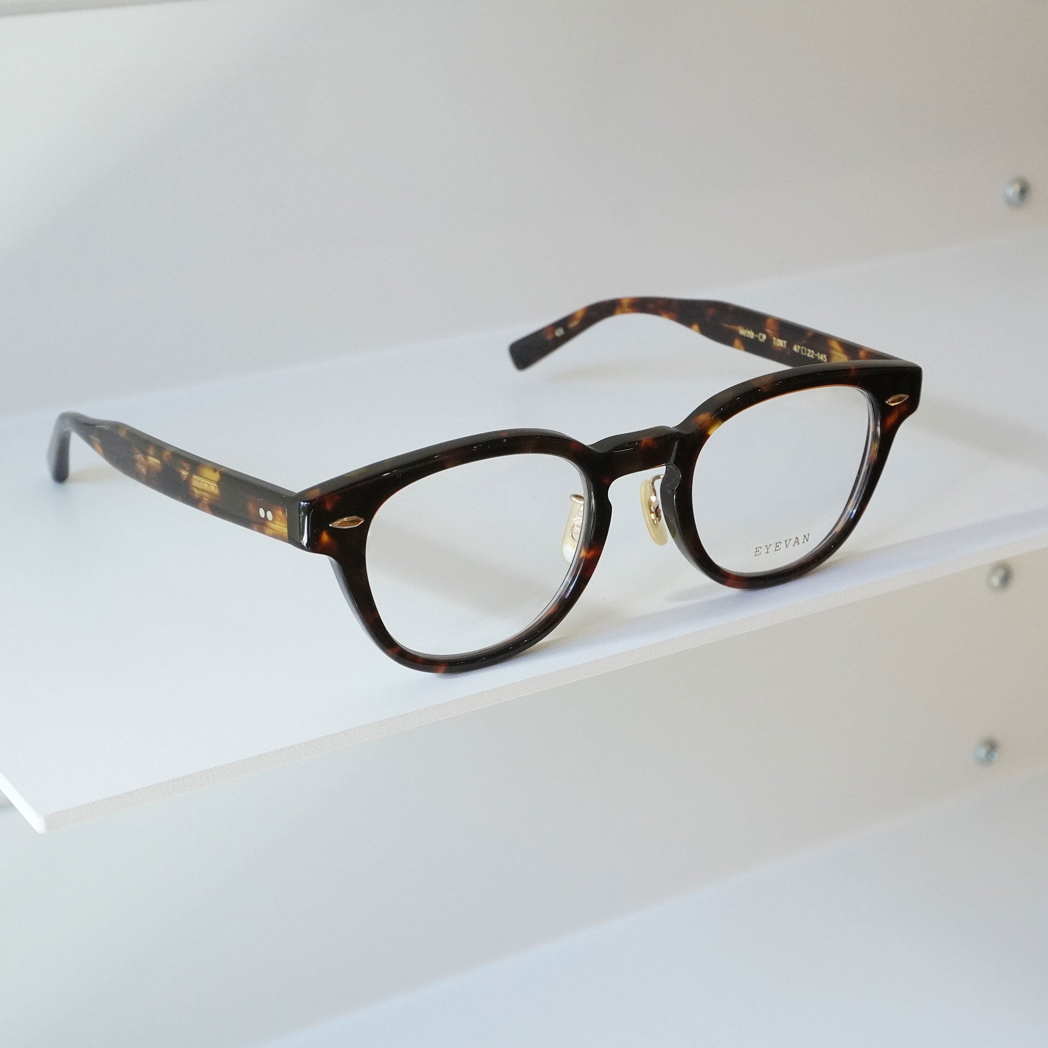 EYEVAN / WEBB(47)-CP Web47 / PBK (钢琴黑) 黑色/ 眼镜– KRANC OPTICAL