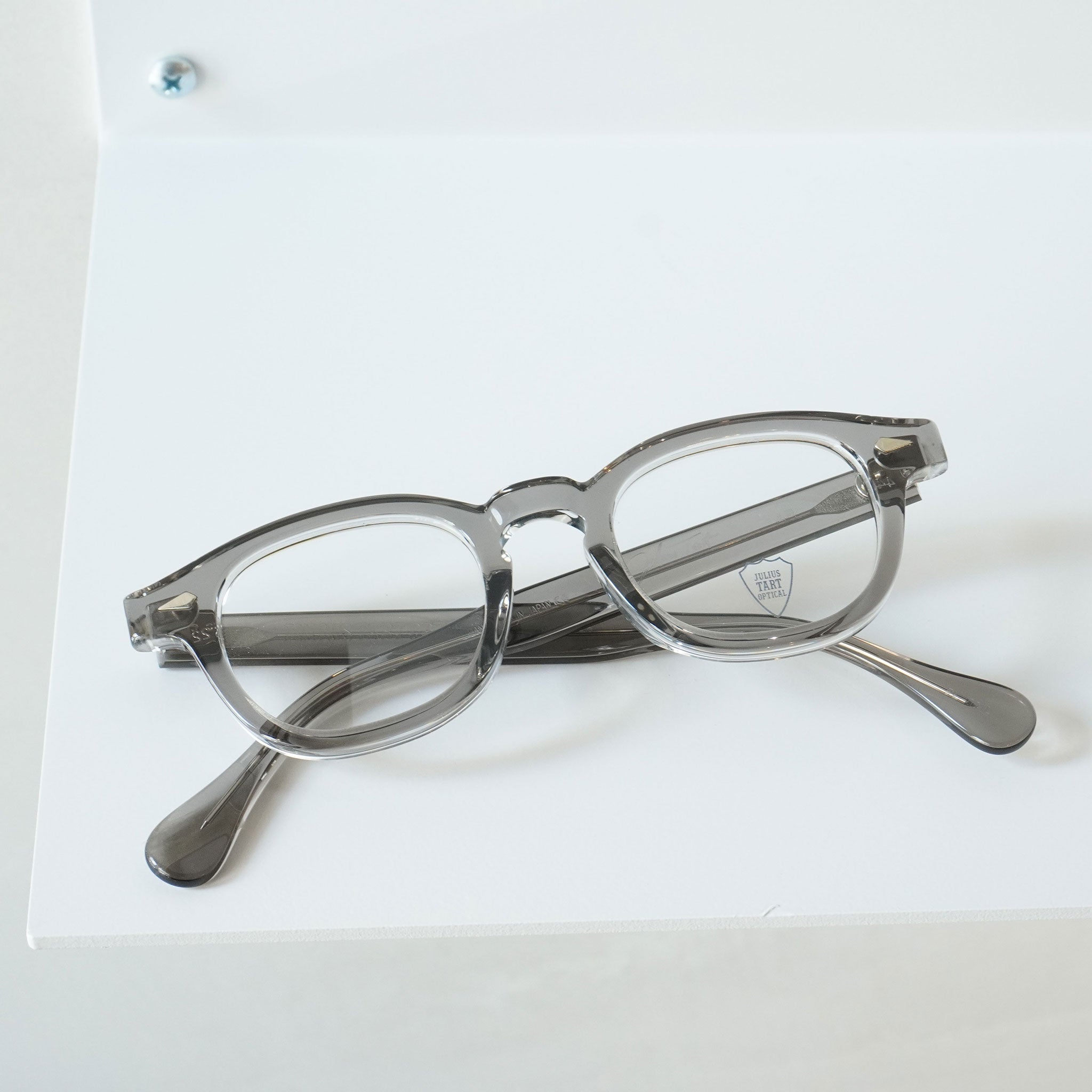 JULIUS TART OPTICAL ジュリアス タート オプティカル / AR (Bridge: 22mm) / Grey Crystal2  グレークリスタル2 / メガネ – KRANC OPTICAL