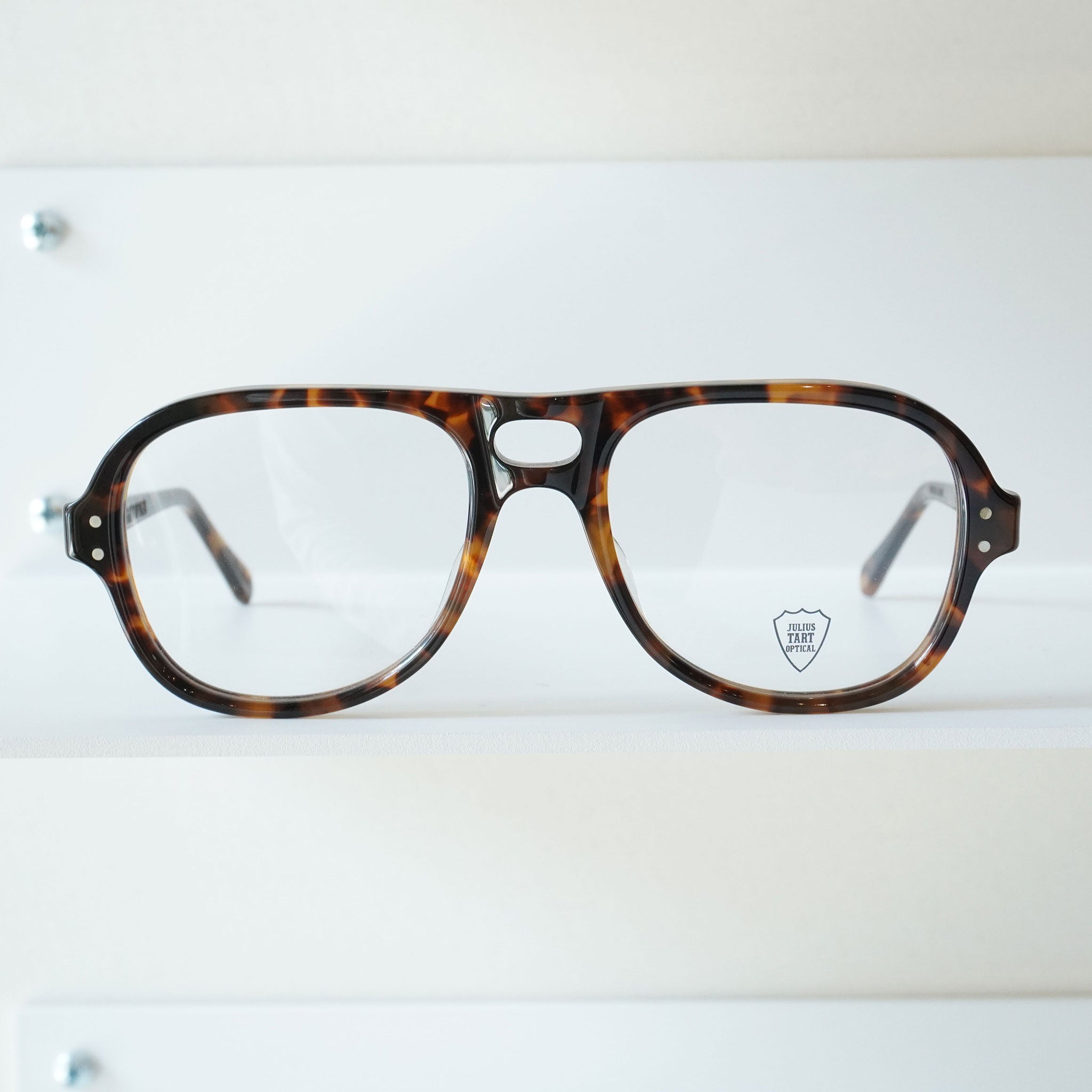 JULIUS TART OPTICAL Julius Tart Optical HOLLY Tortoise Glasses